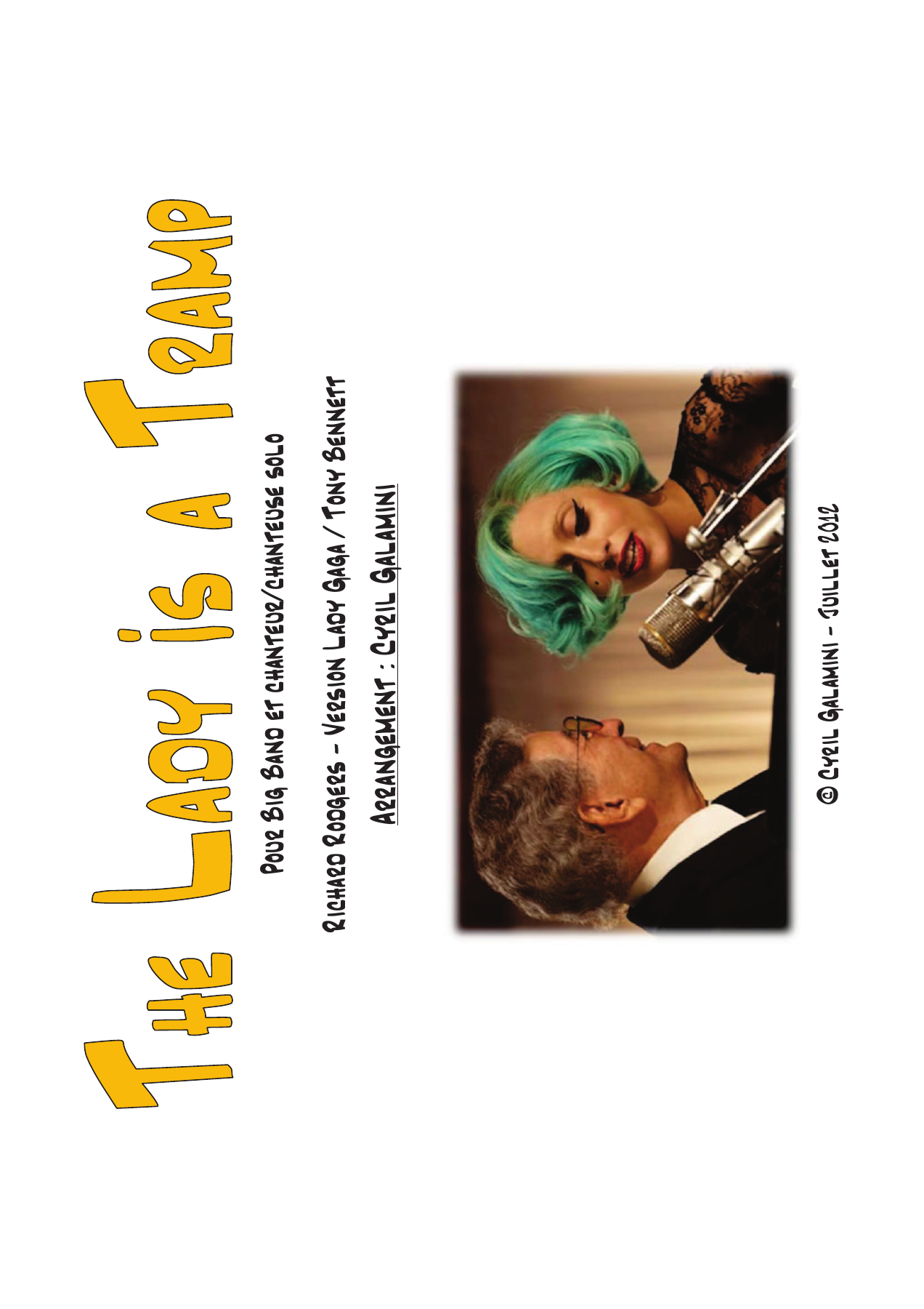 Lady Is A Tramp-Vocal — big_band_vocal sheet music arranged by Vocal | Jazz Vocal