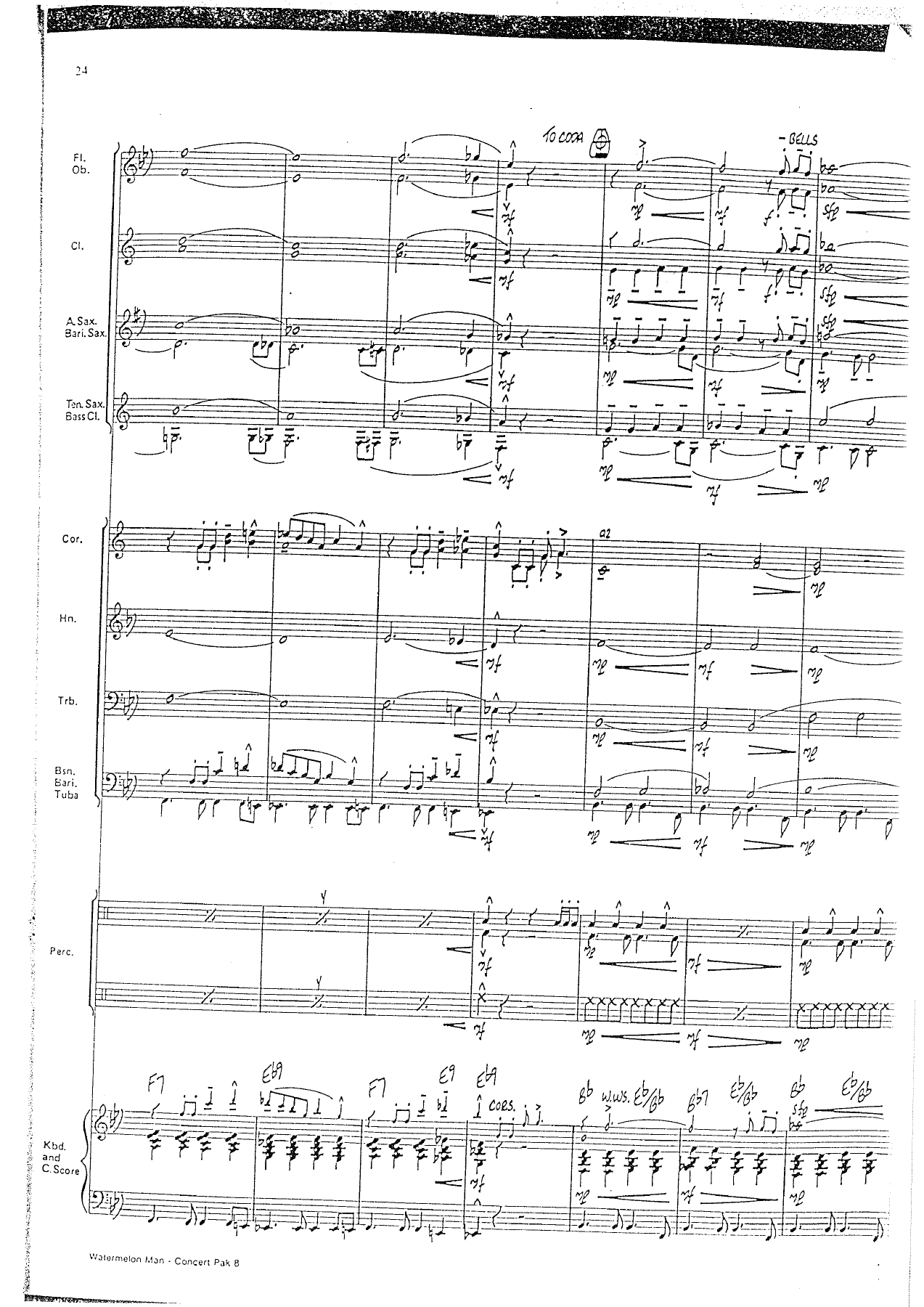 Watermelon Man (B.Lowden) score — page 3