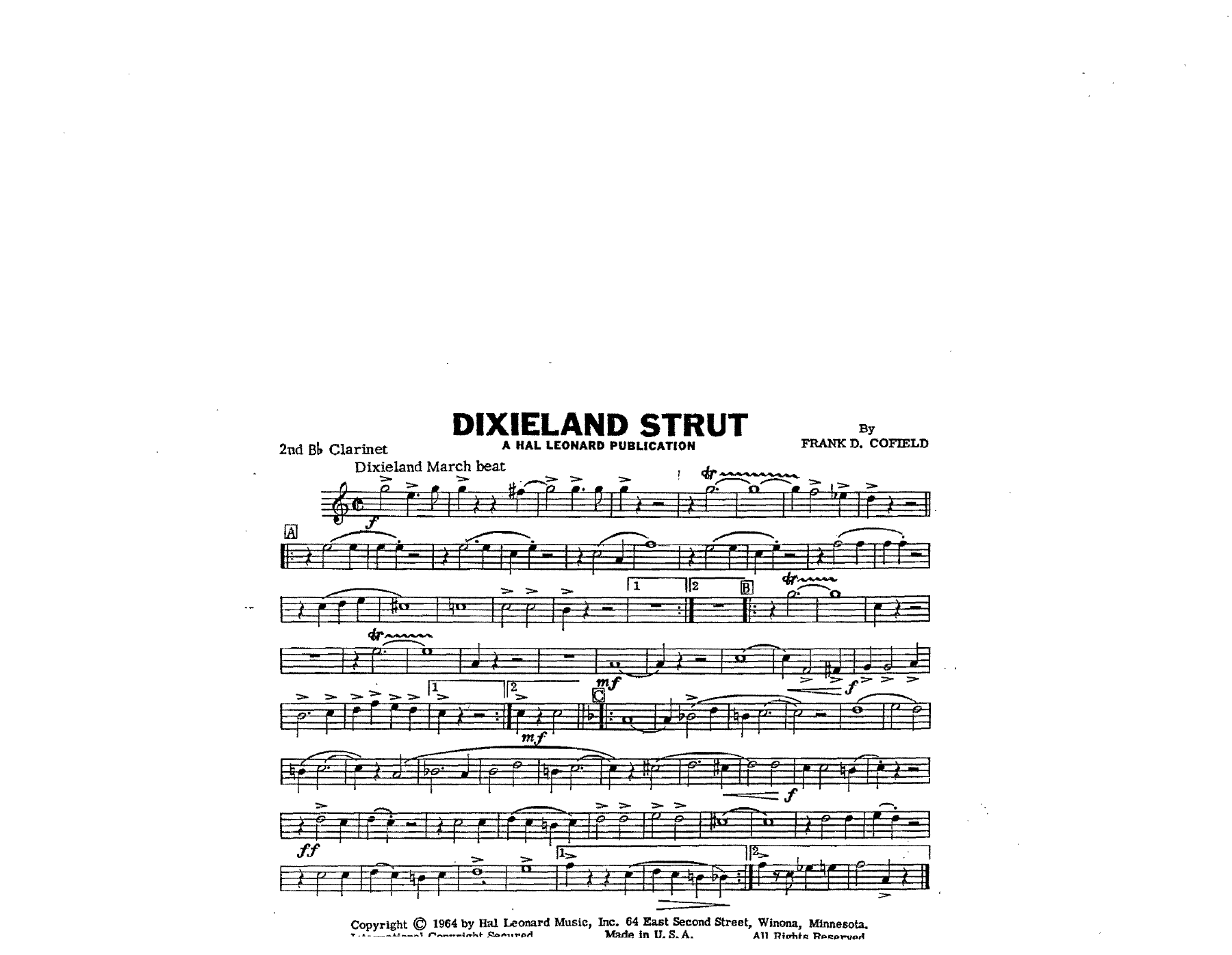 Dixieland Strut — page 3