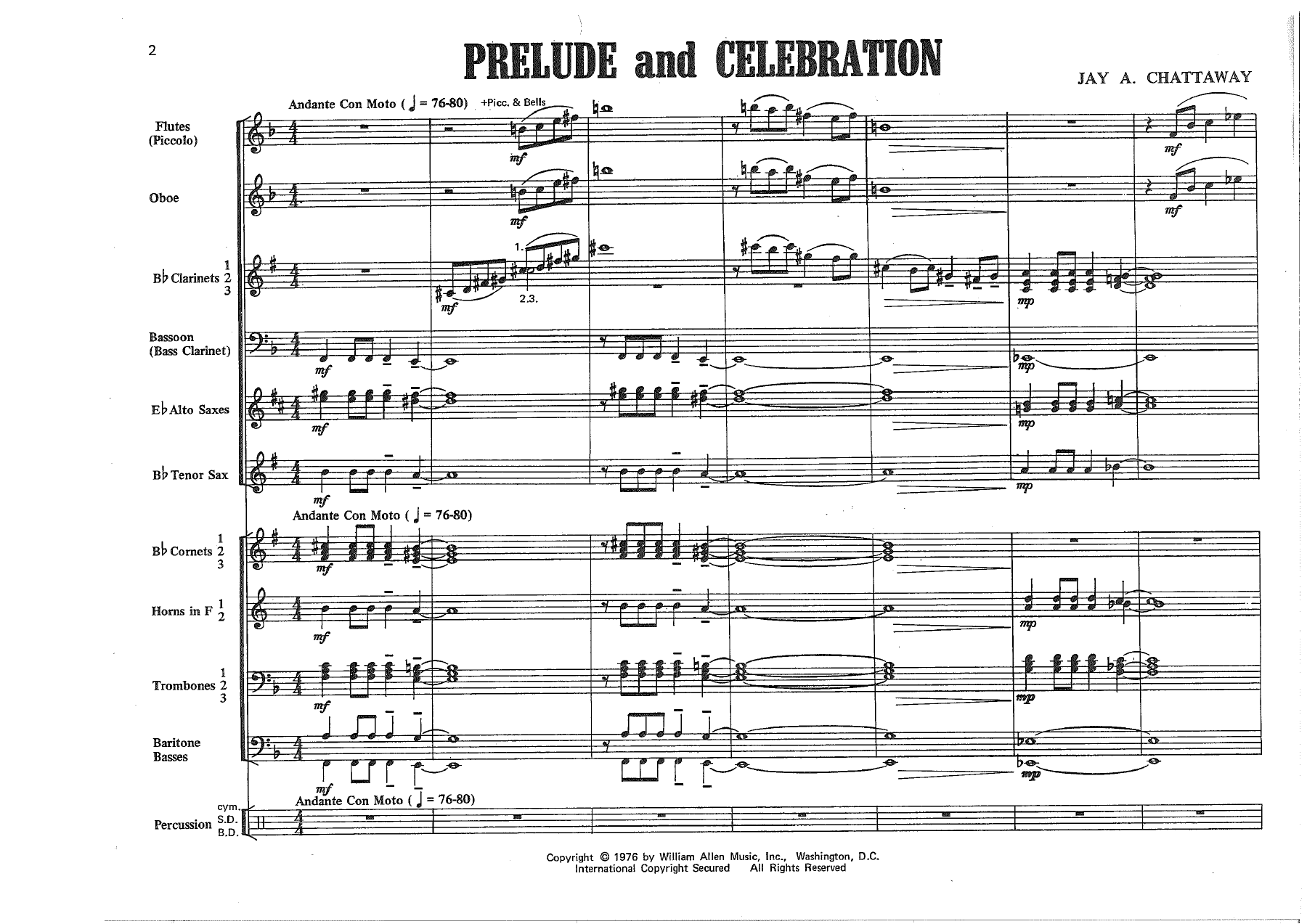 Prelude And Celebration — page 2