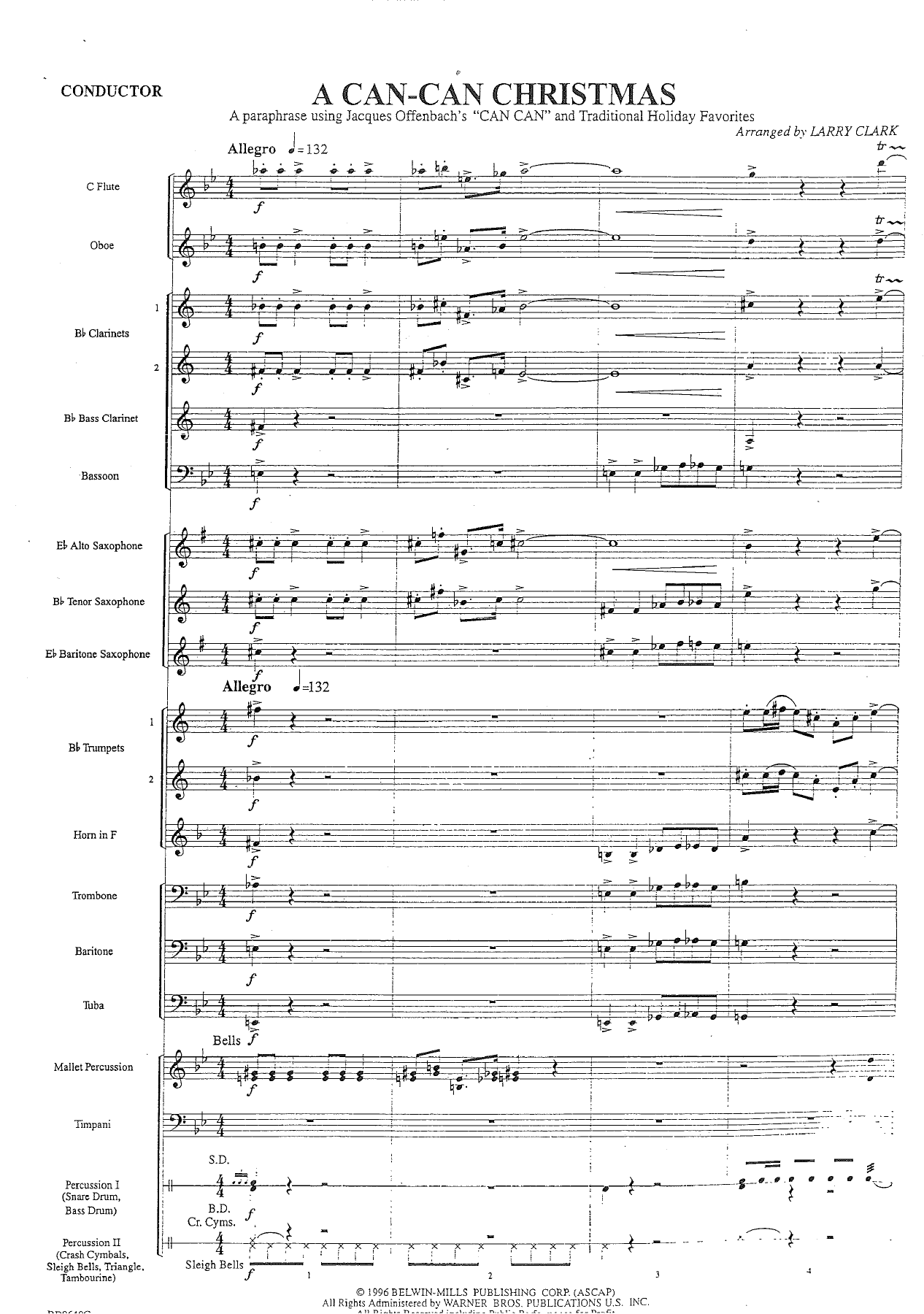 A 'Can Can' Christmas - arr. Clark — page 2