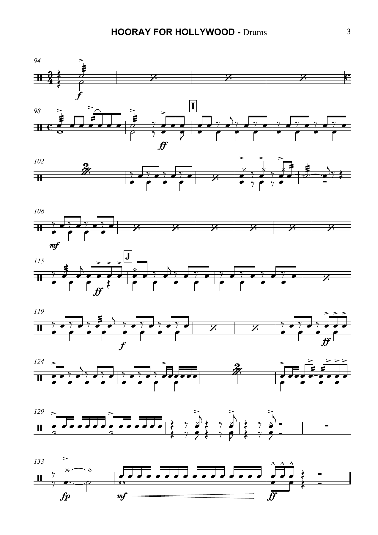 Hooray for Hollywood Drums — page 3