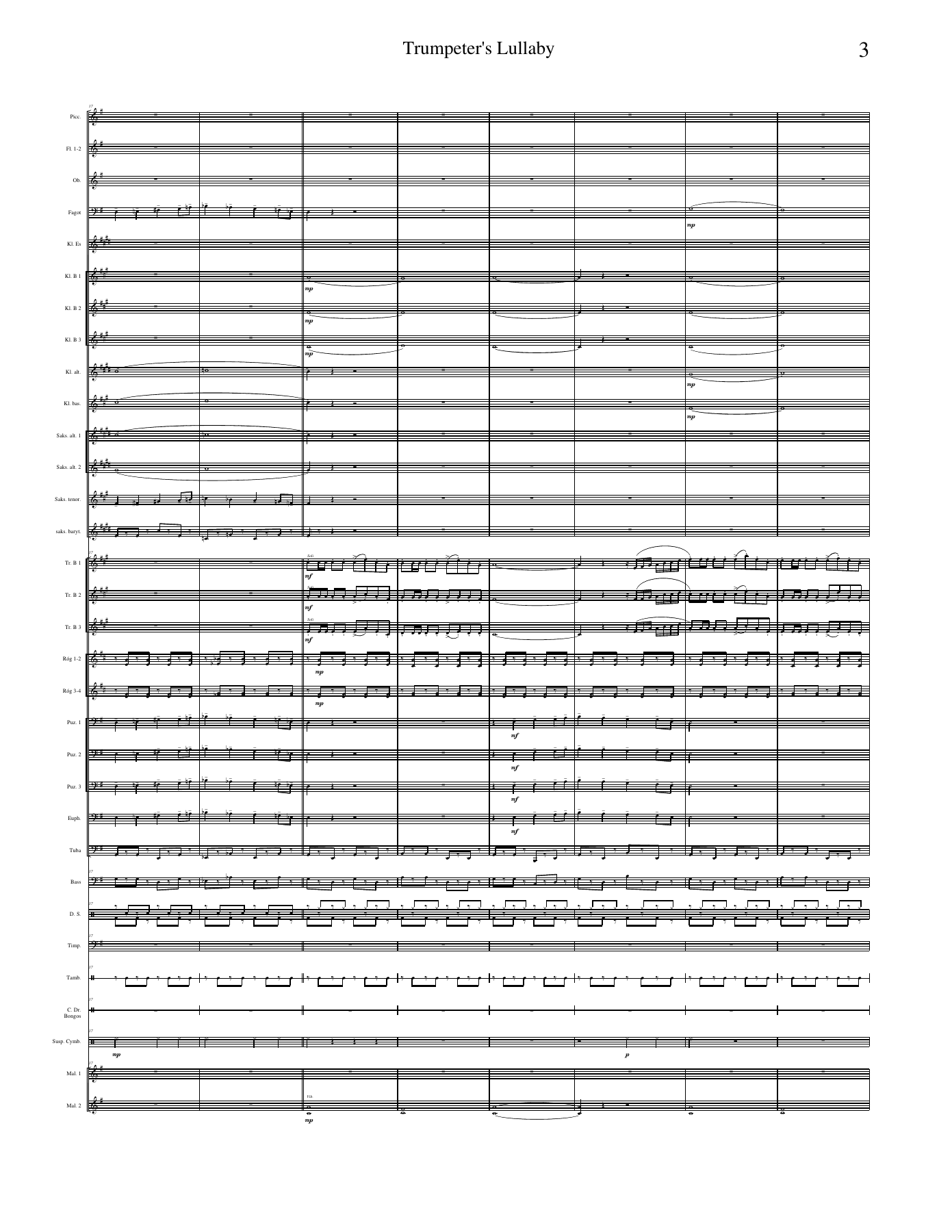 Trumpeter's Lullaby — page 3