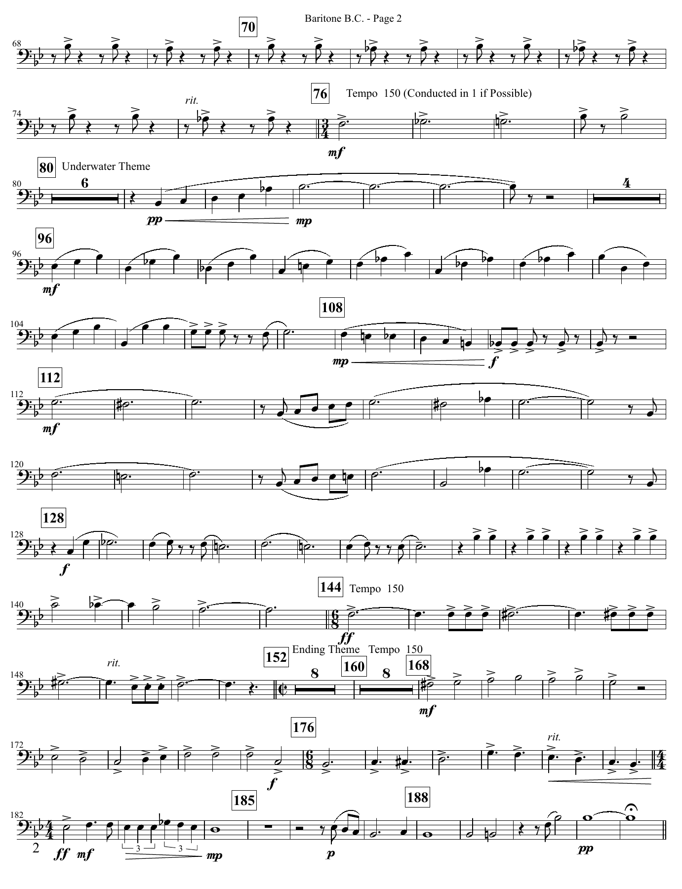 Baritone B.C. — page 2