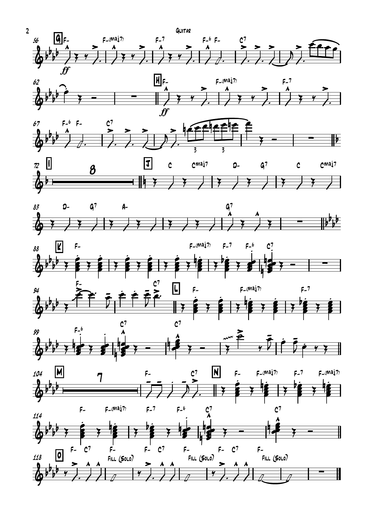 Puttin on the Ritz Guitar — page 2