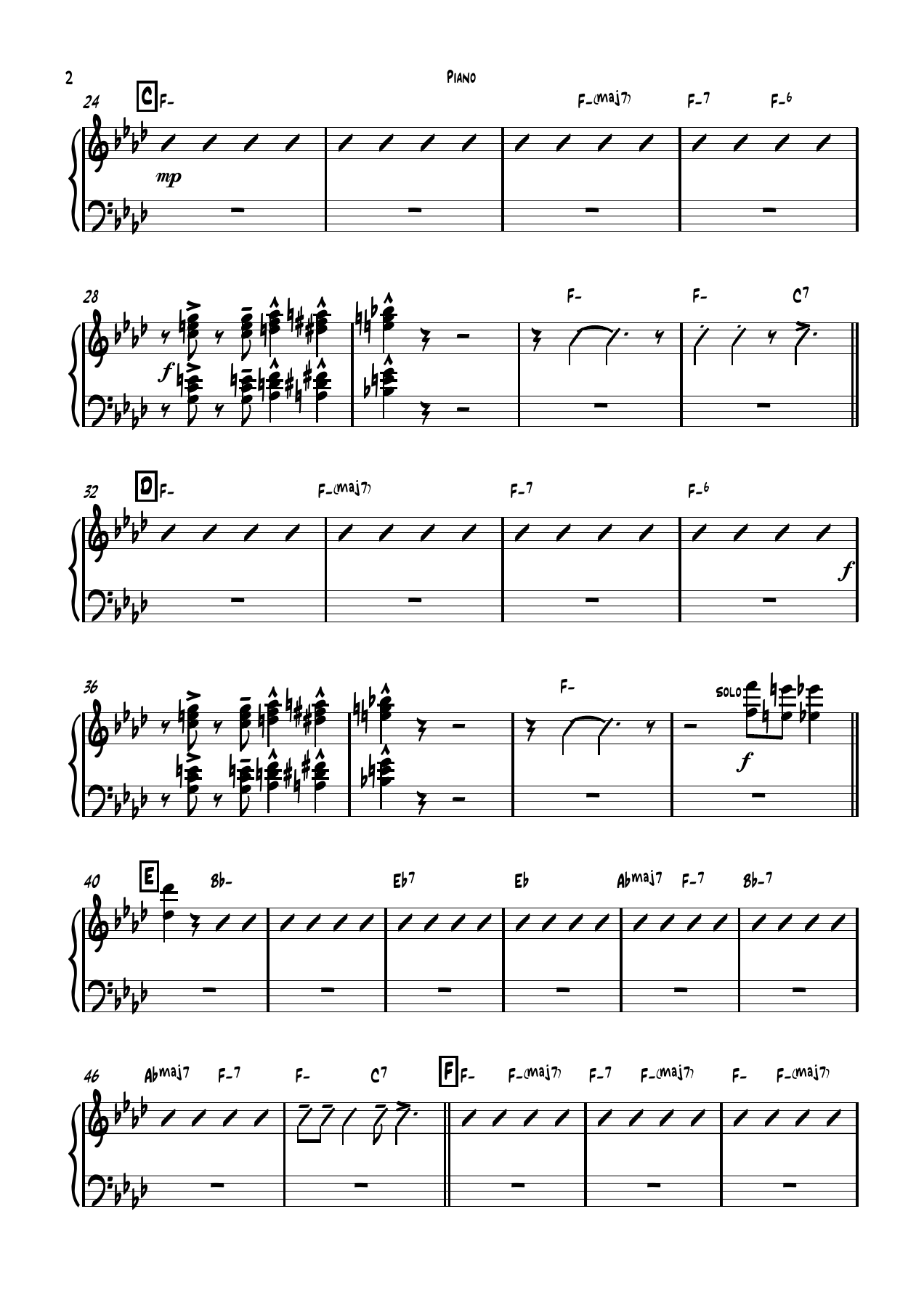 Puttin on the Ritz Piano — page 2