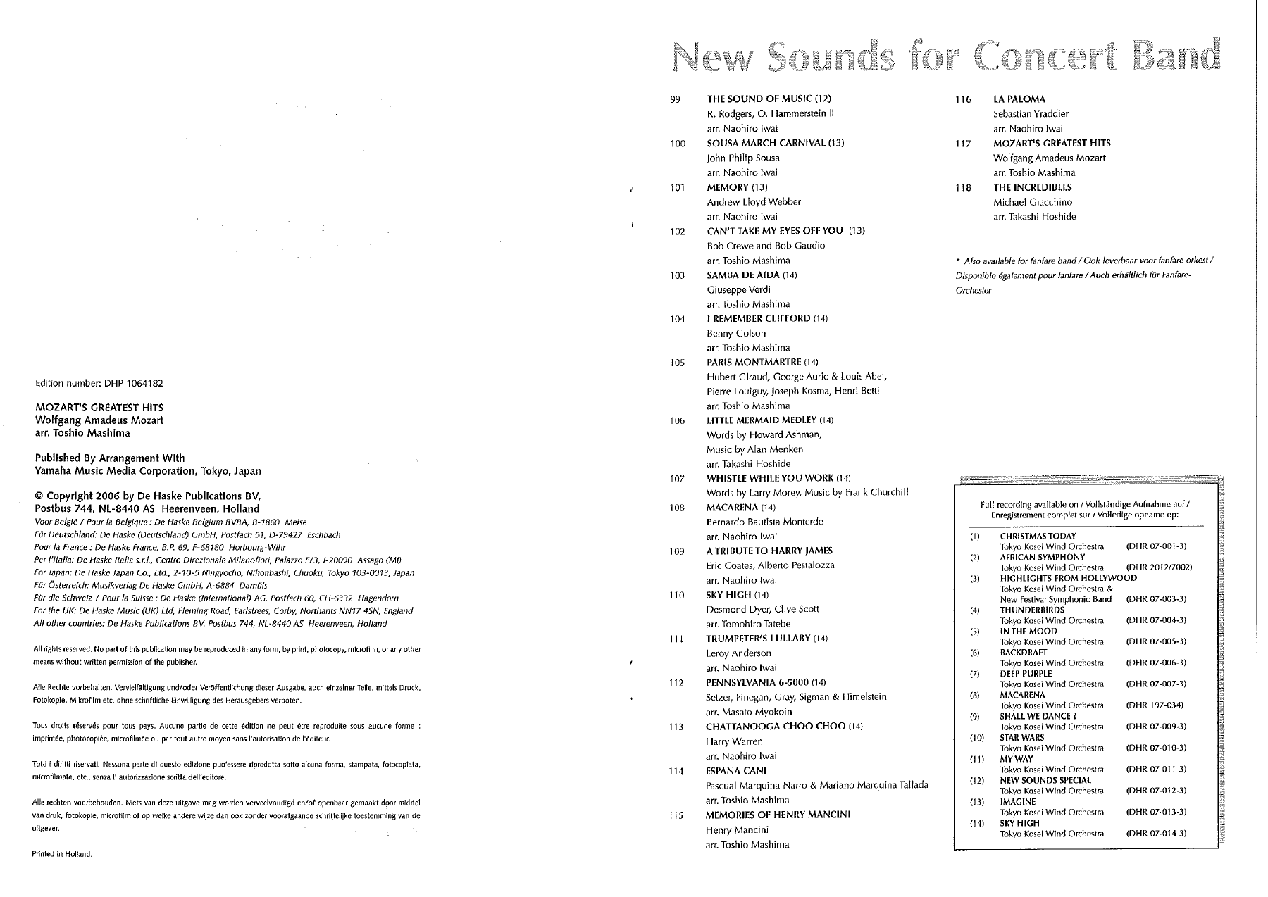 Mozart's Greatest Hits — page 3