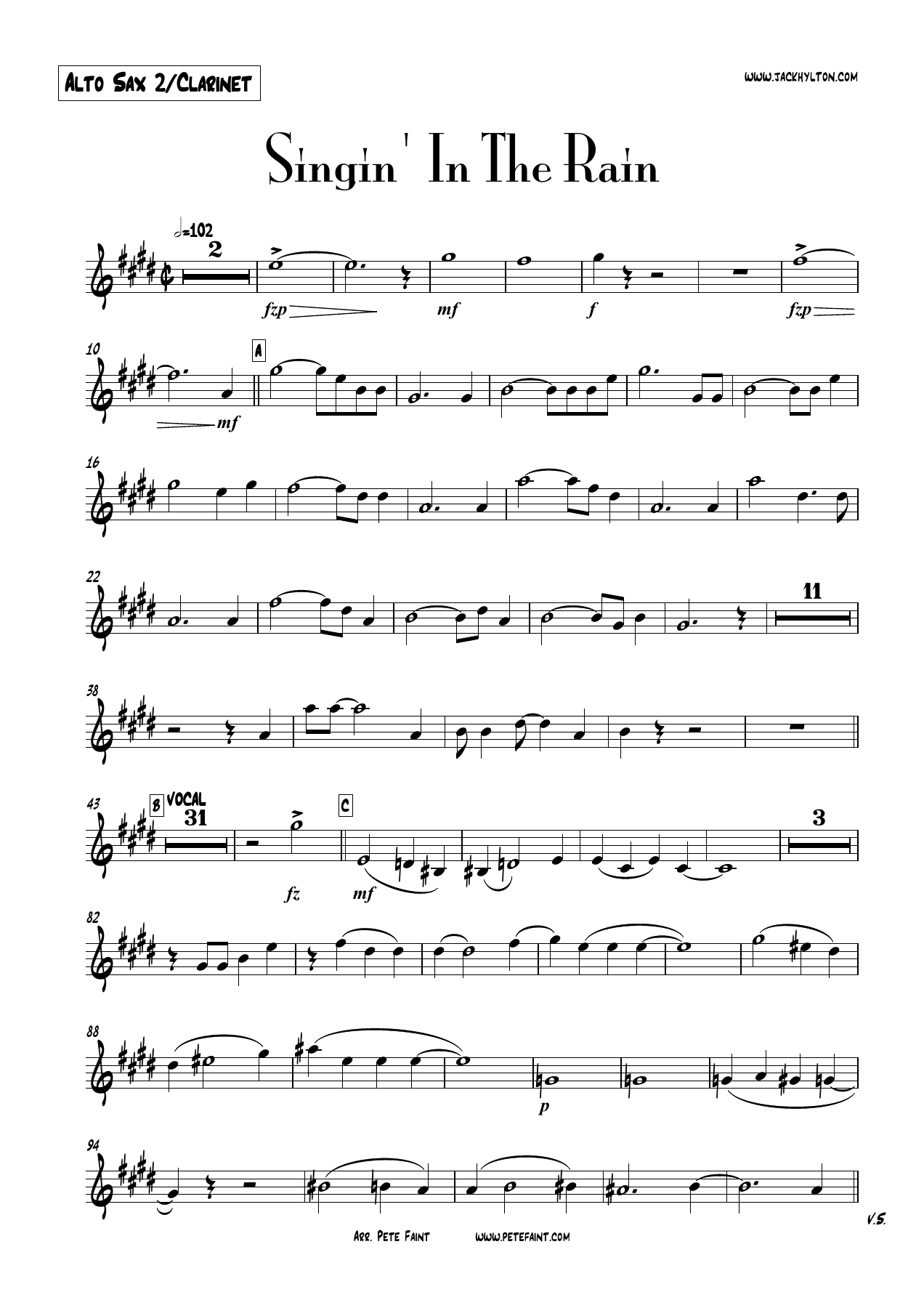 Singin' In The Rain — page 3