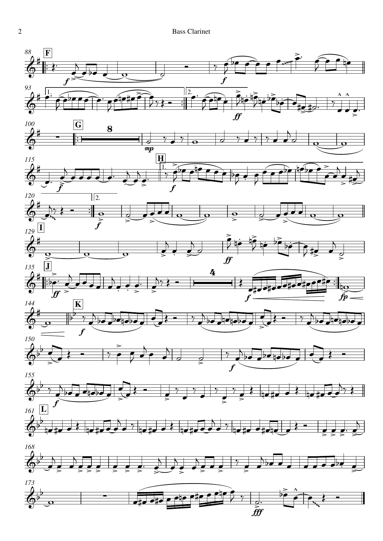Clarinete Baixo Sib — page 2