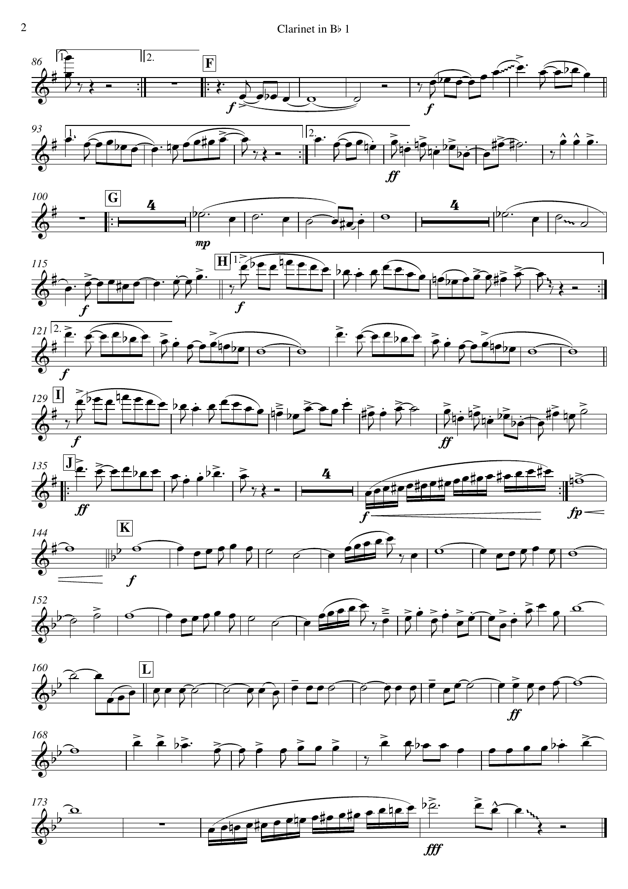 Clarinete Sib I — page 2