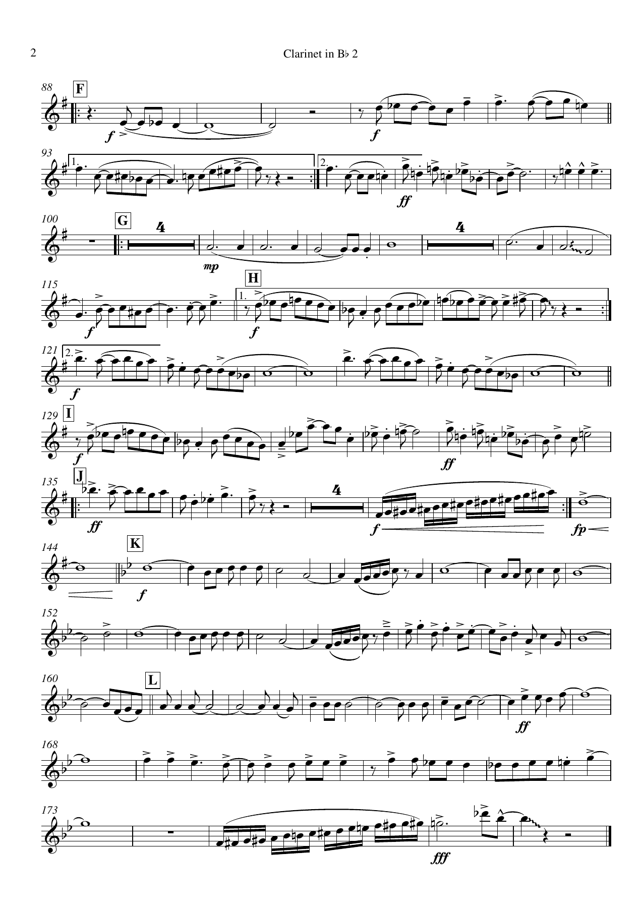 Clarinete Sib II — page 2