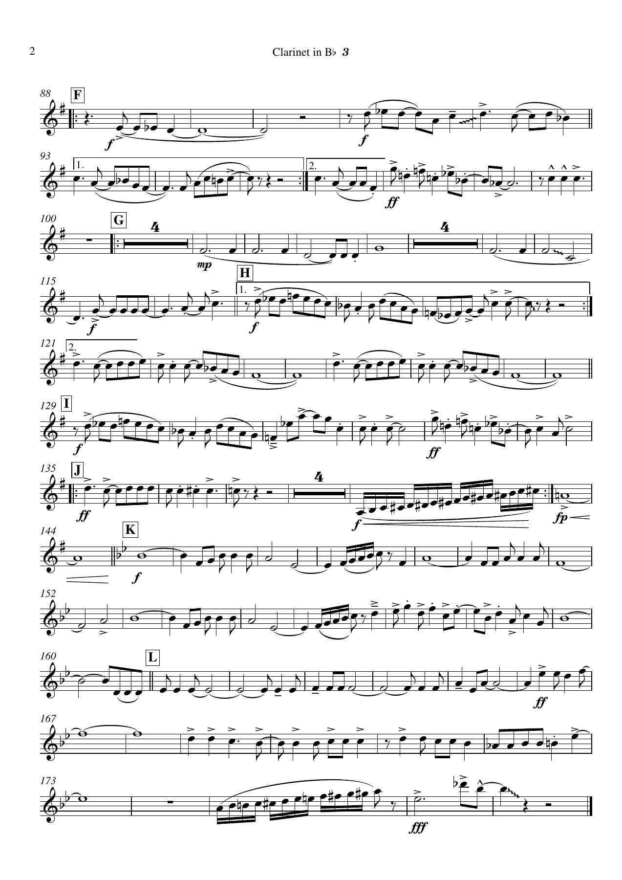 Clarinete Sib III — page 2