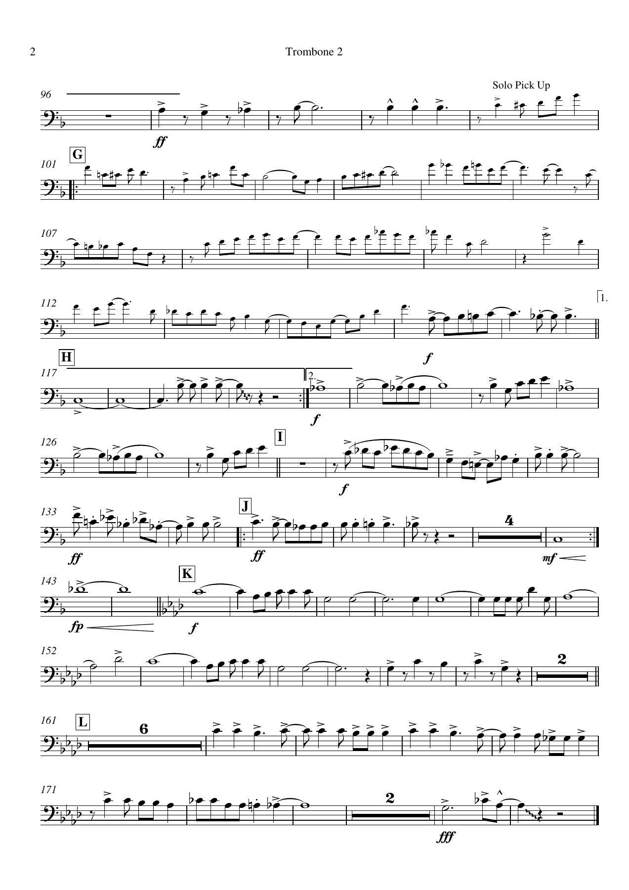 Trombone Do II — page 2