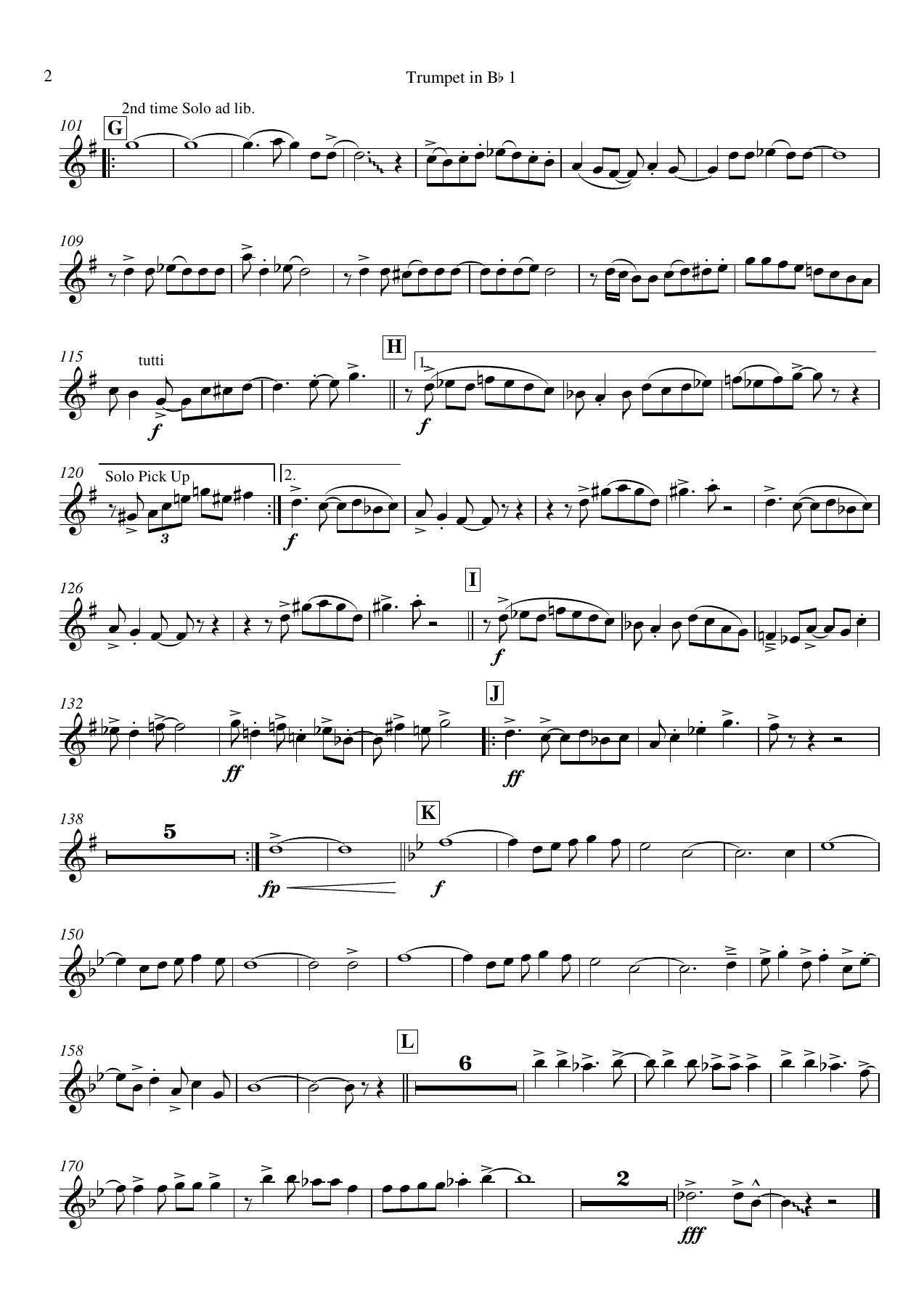 Trompete Sib I — page 2