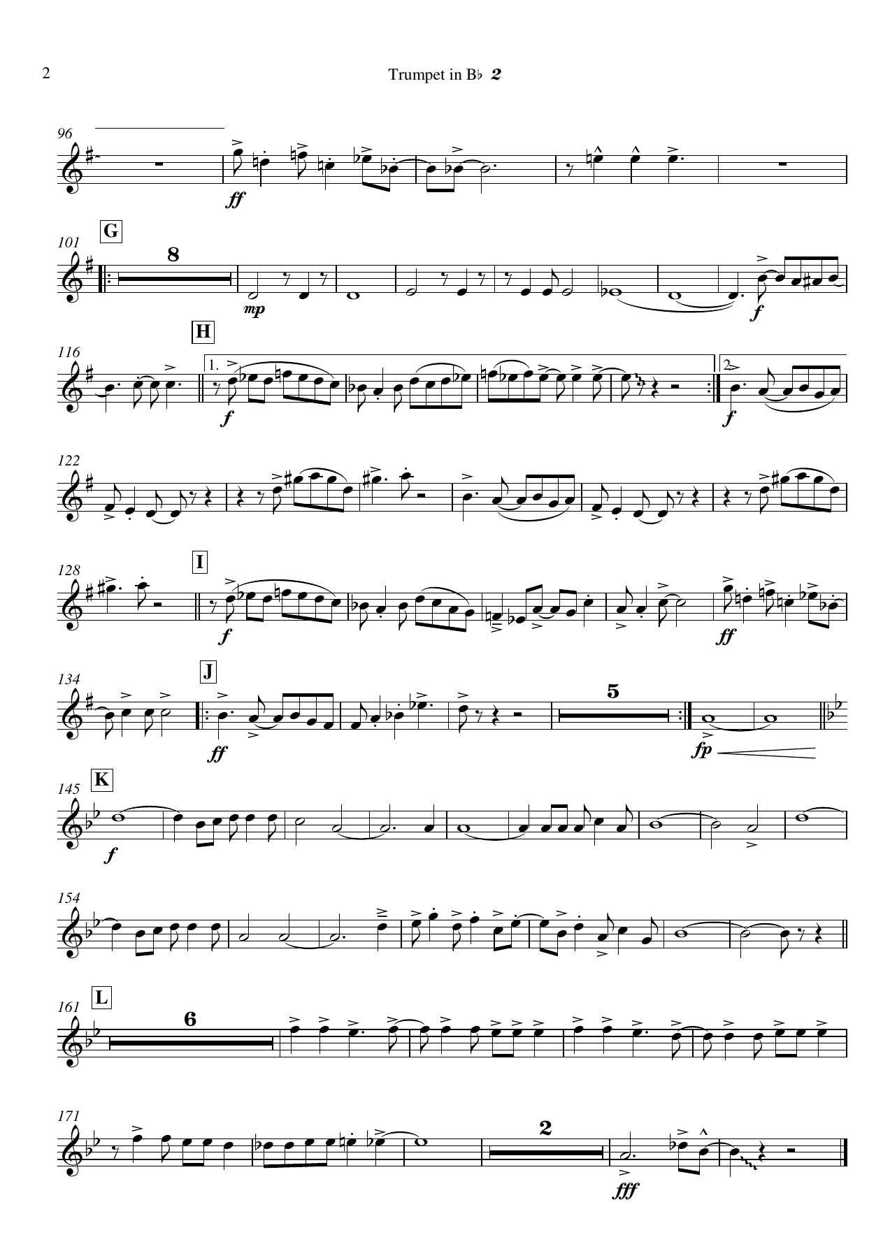 Trompete Sib II — page 2