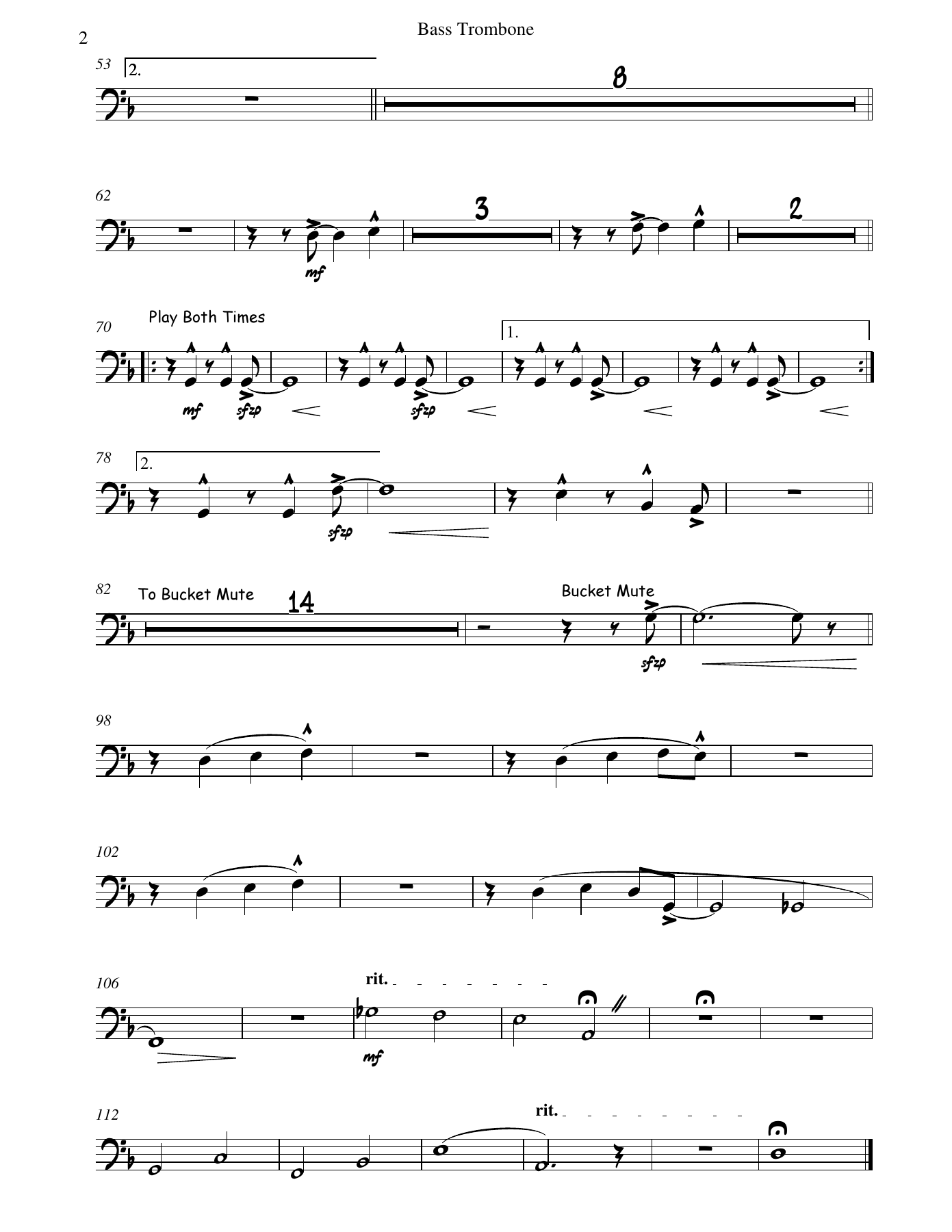 Summertime Bass tbone — page 2