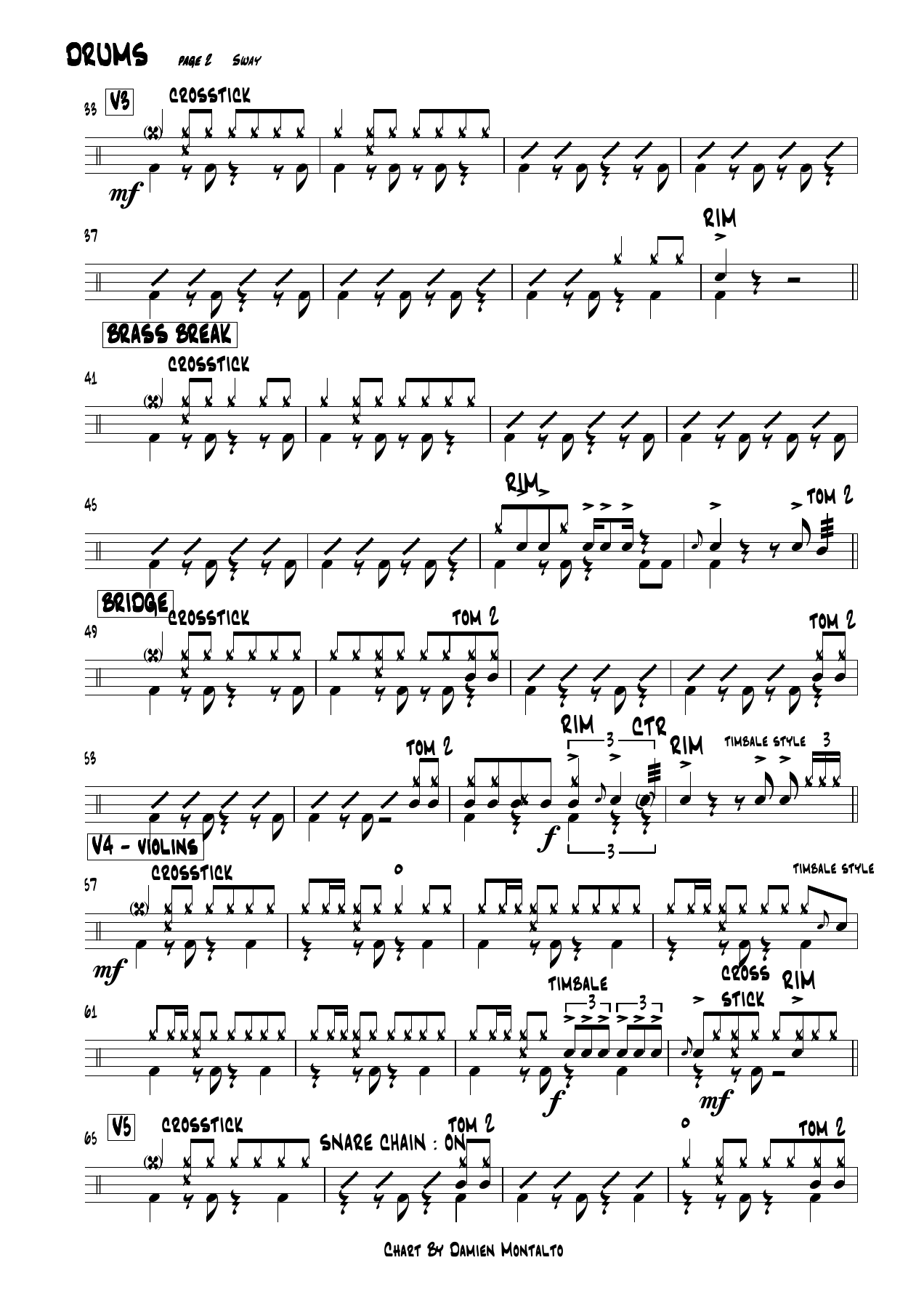 Sway DRUMS — page 2