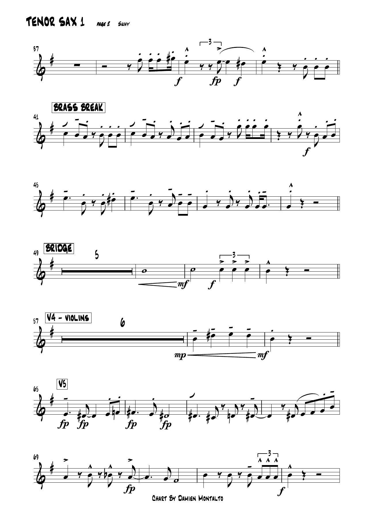 Sway TENOR — page 2