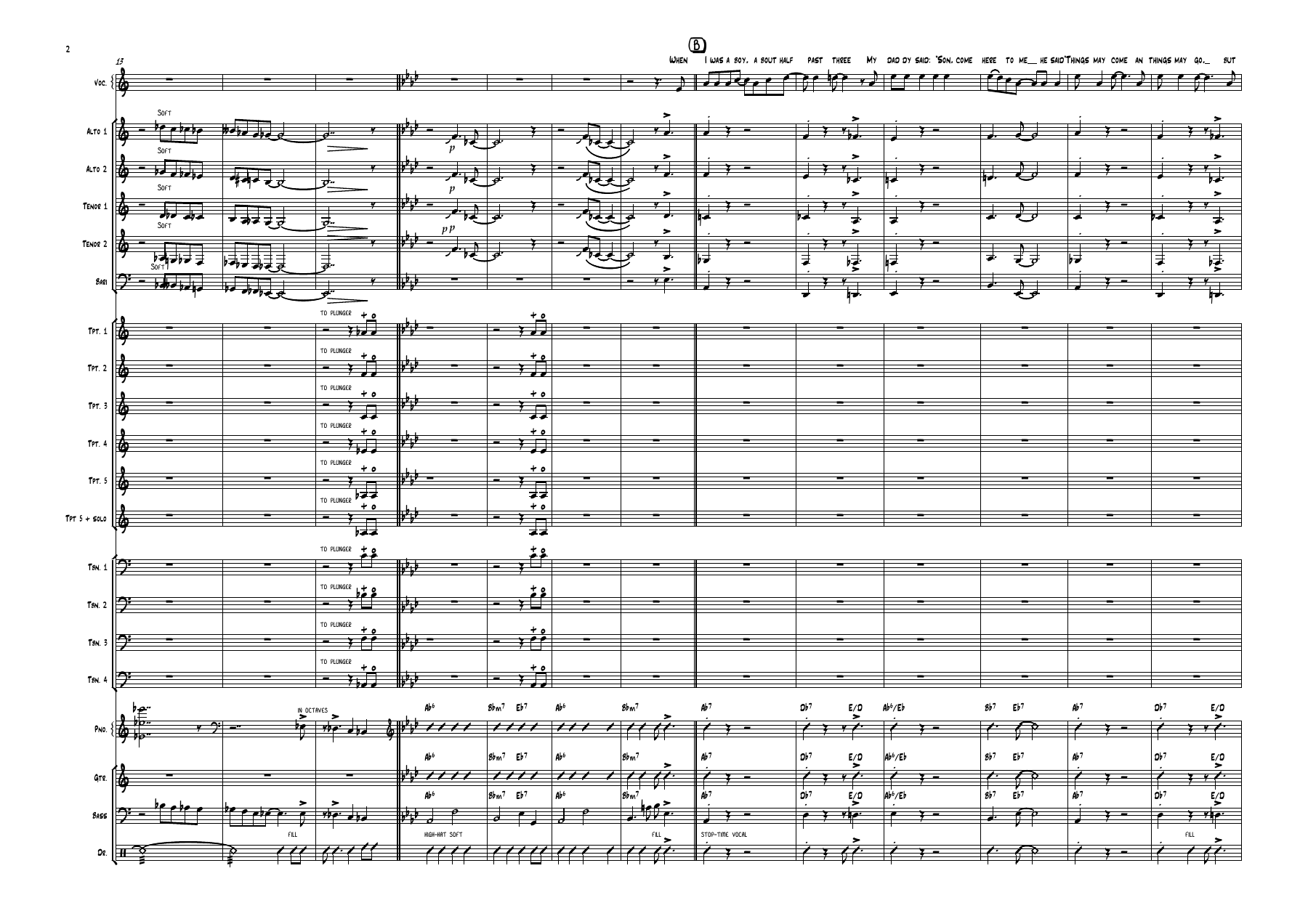 Taint what ya do Tonight Show Band Severinson voc sco — page 2