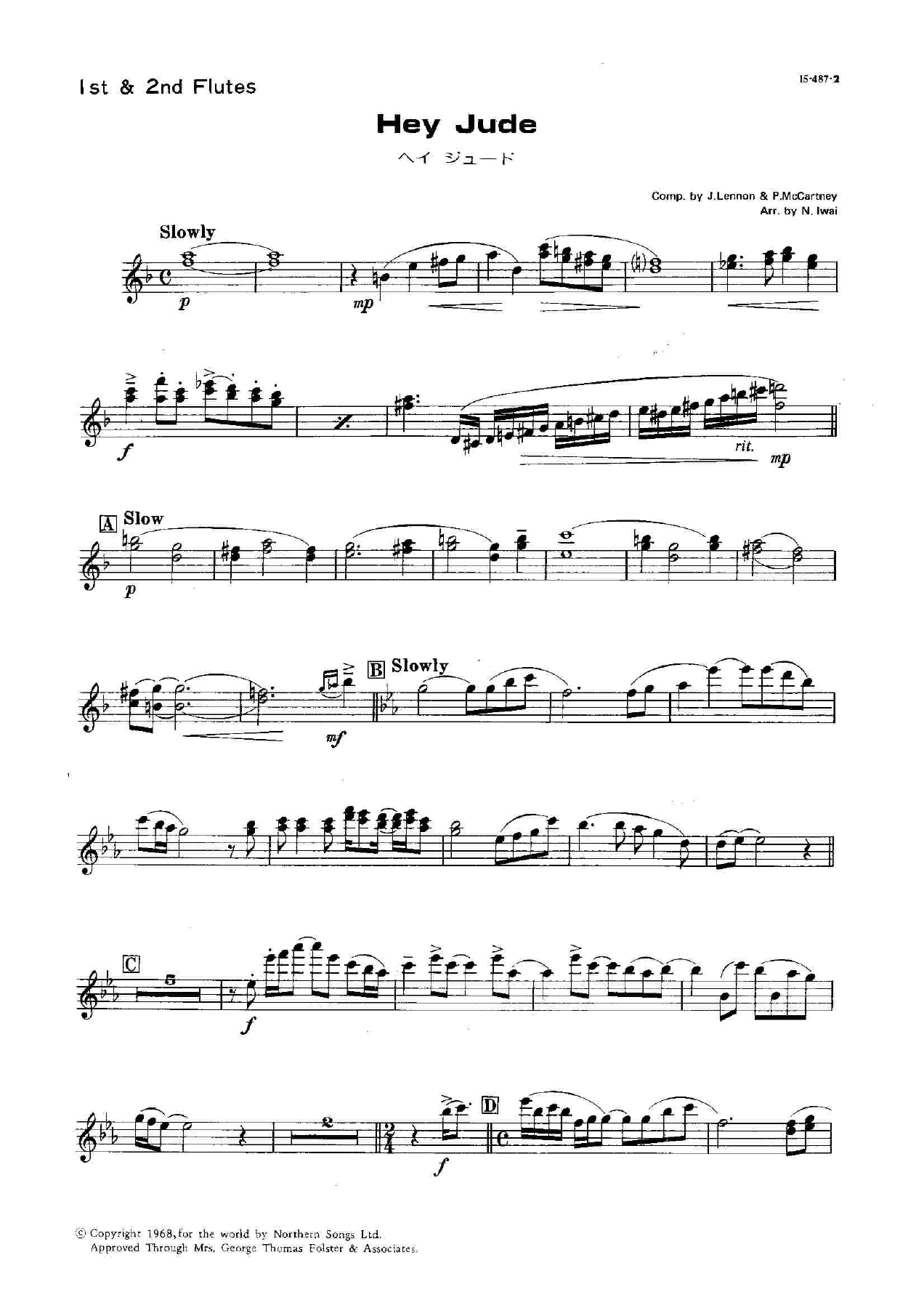 Heyjude-Parts — sheet music cover (first page)