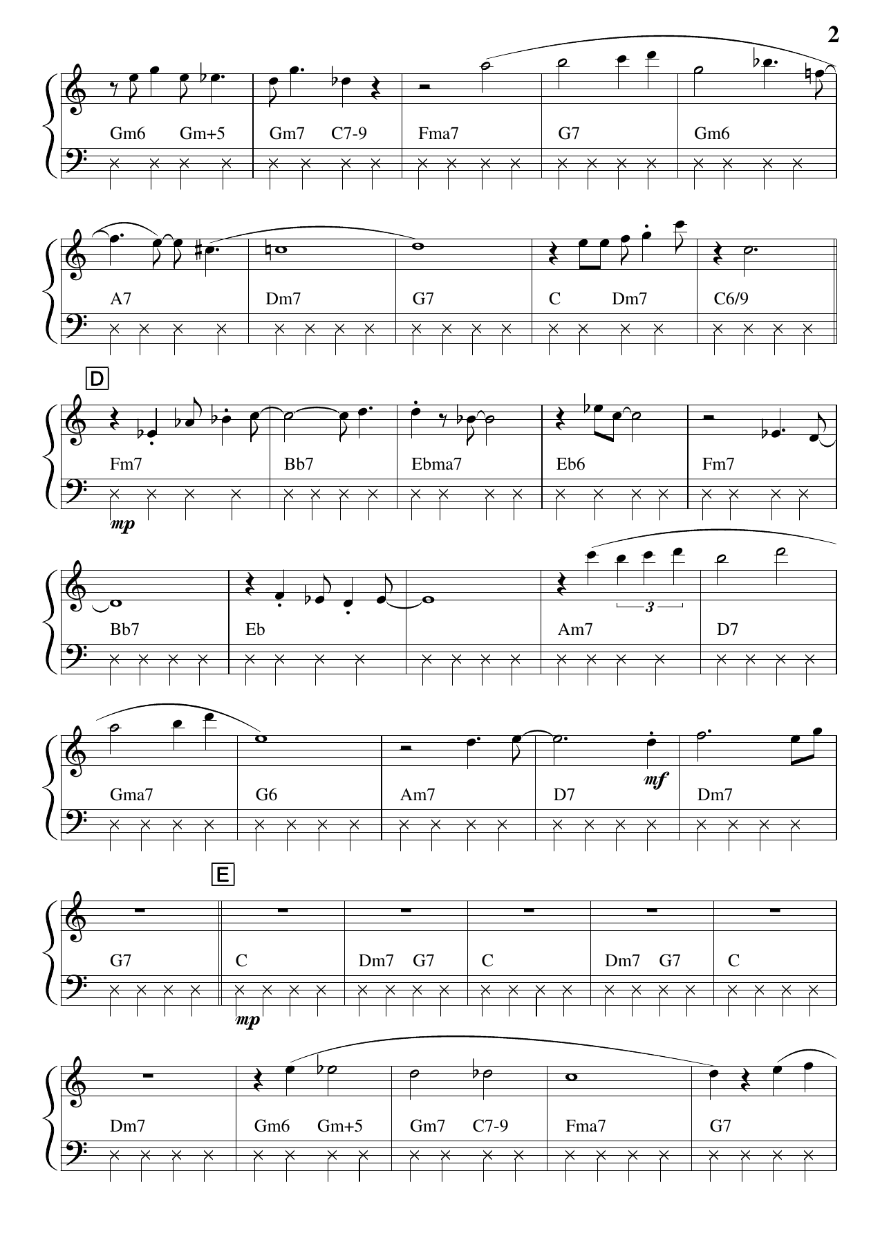 THAT HAPPY HOLIDAY FEELING piano — page 2