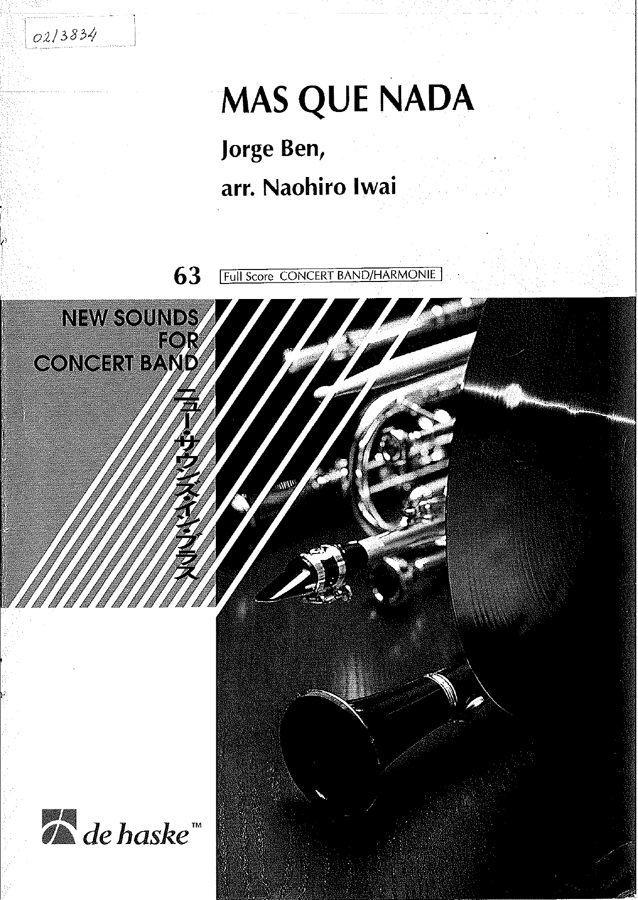 Mas Que Nada (N.Iwai) — sheet music preview