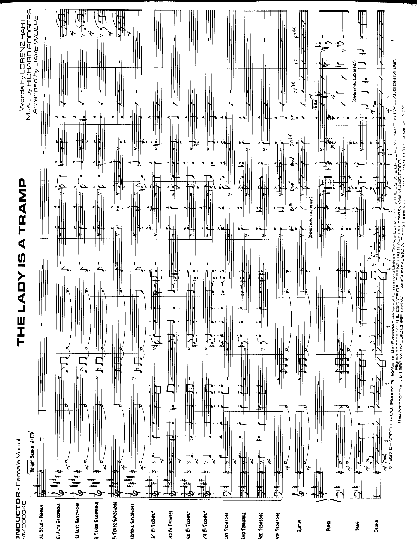 Score Pg — sheet music cover (first page)