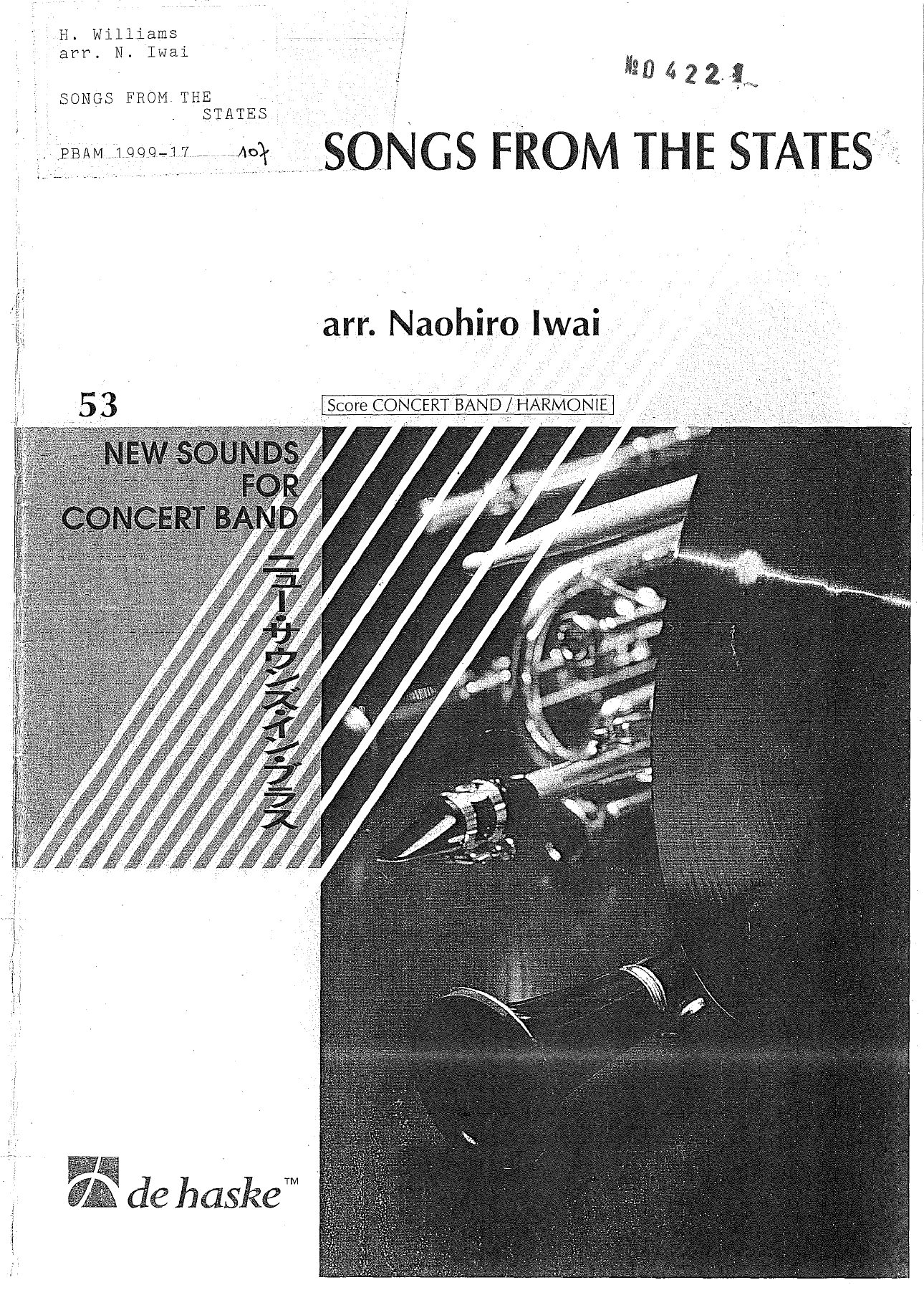 Songs From The States (N.Iwai) — sheet music preview