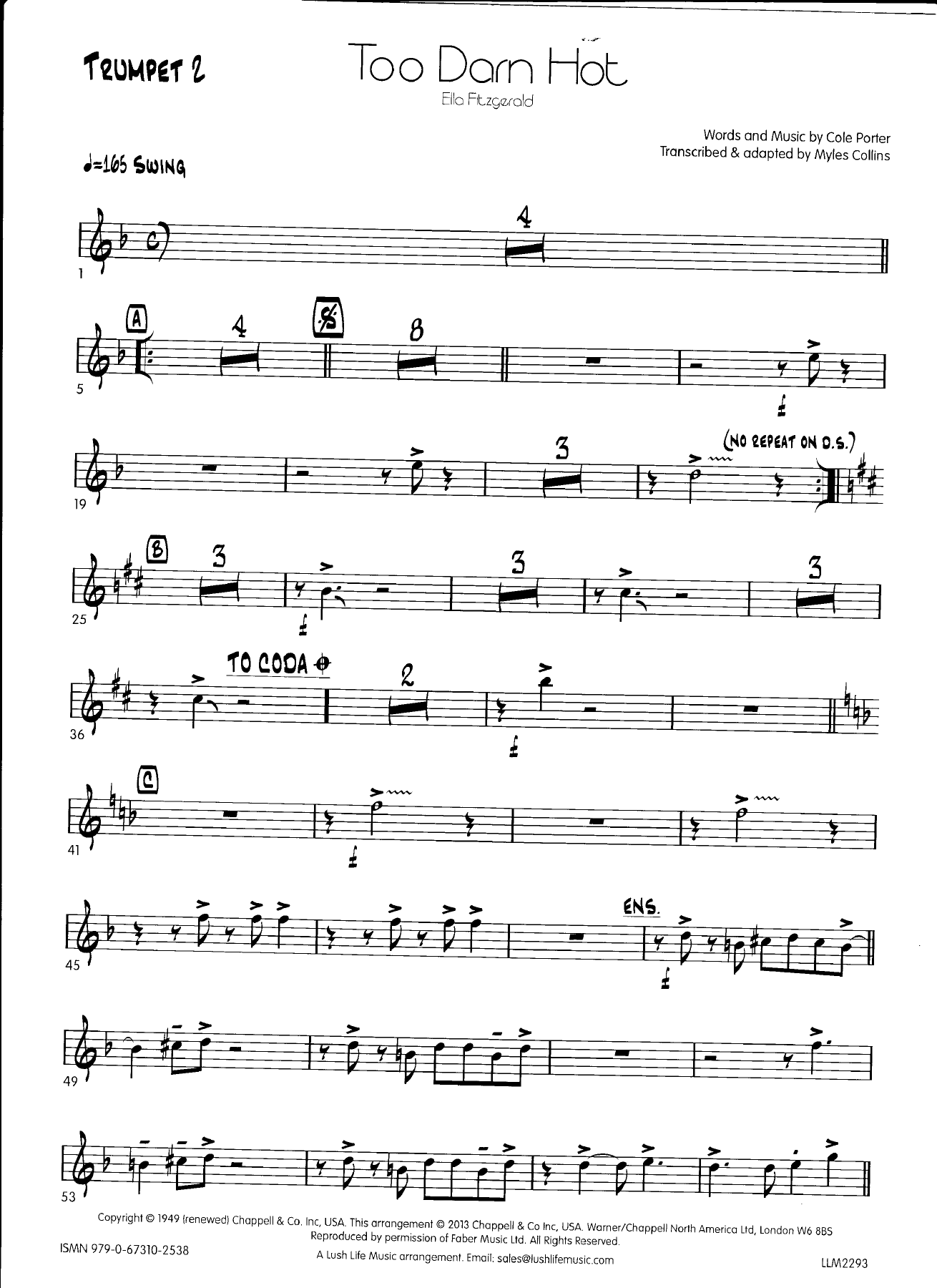 Too darn hot - trumpets — page 3