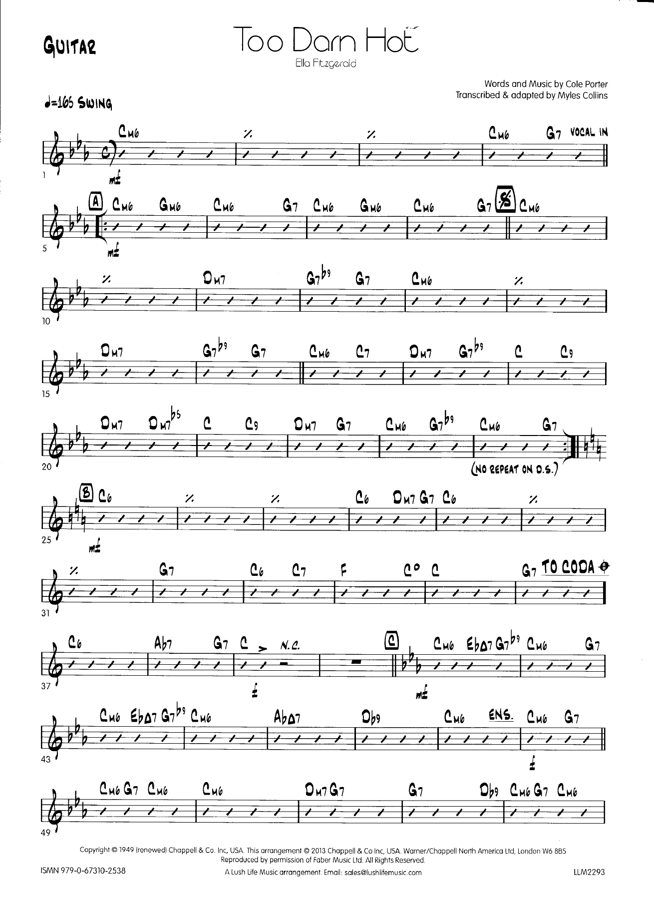 Too darn hot - bass-guitar-drums — page 3