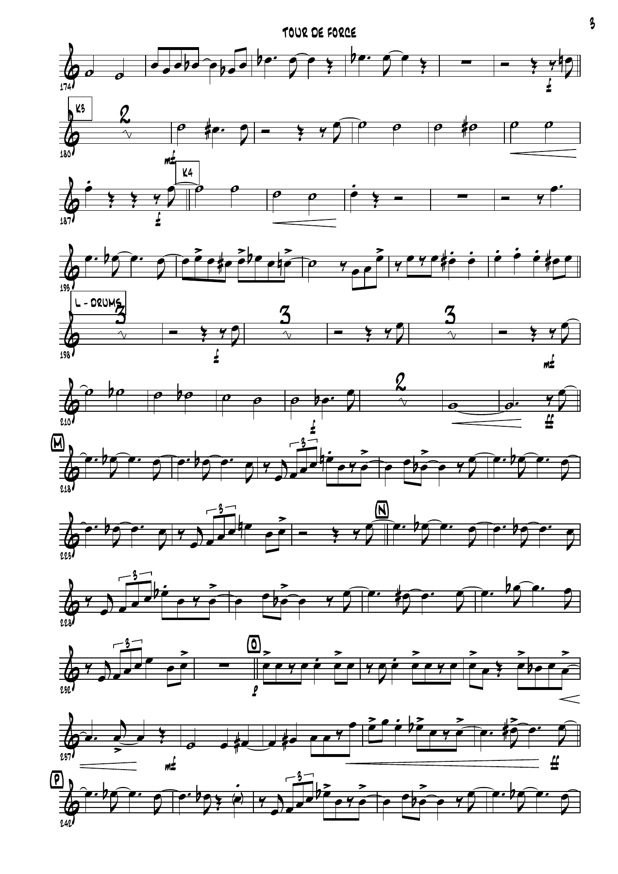 TourDeForce - Alto Sax. — page 3