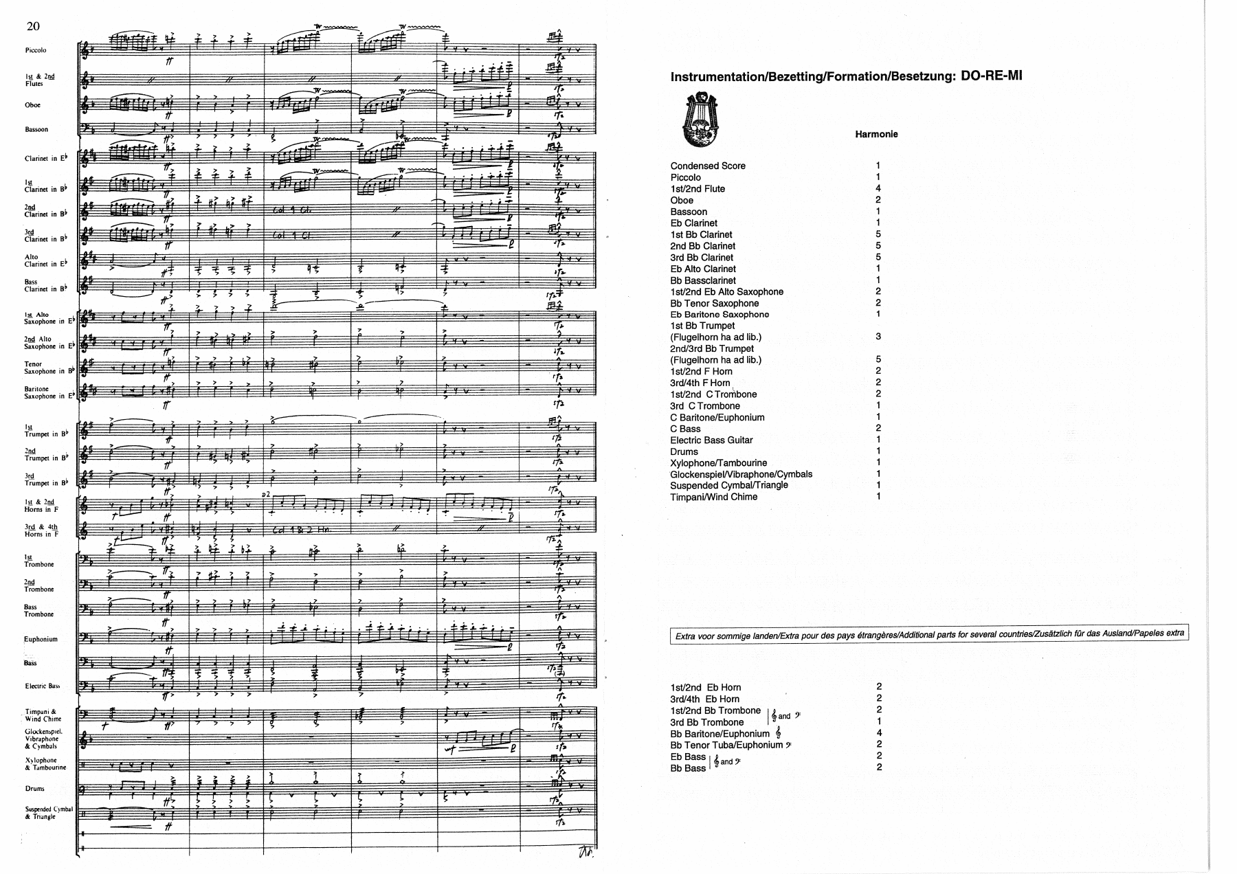 Do re mi — sheet music preview