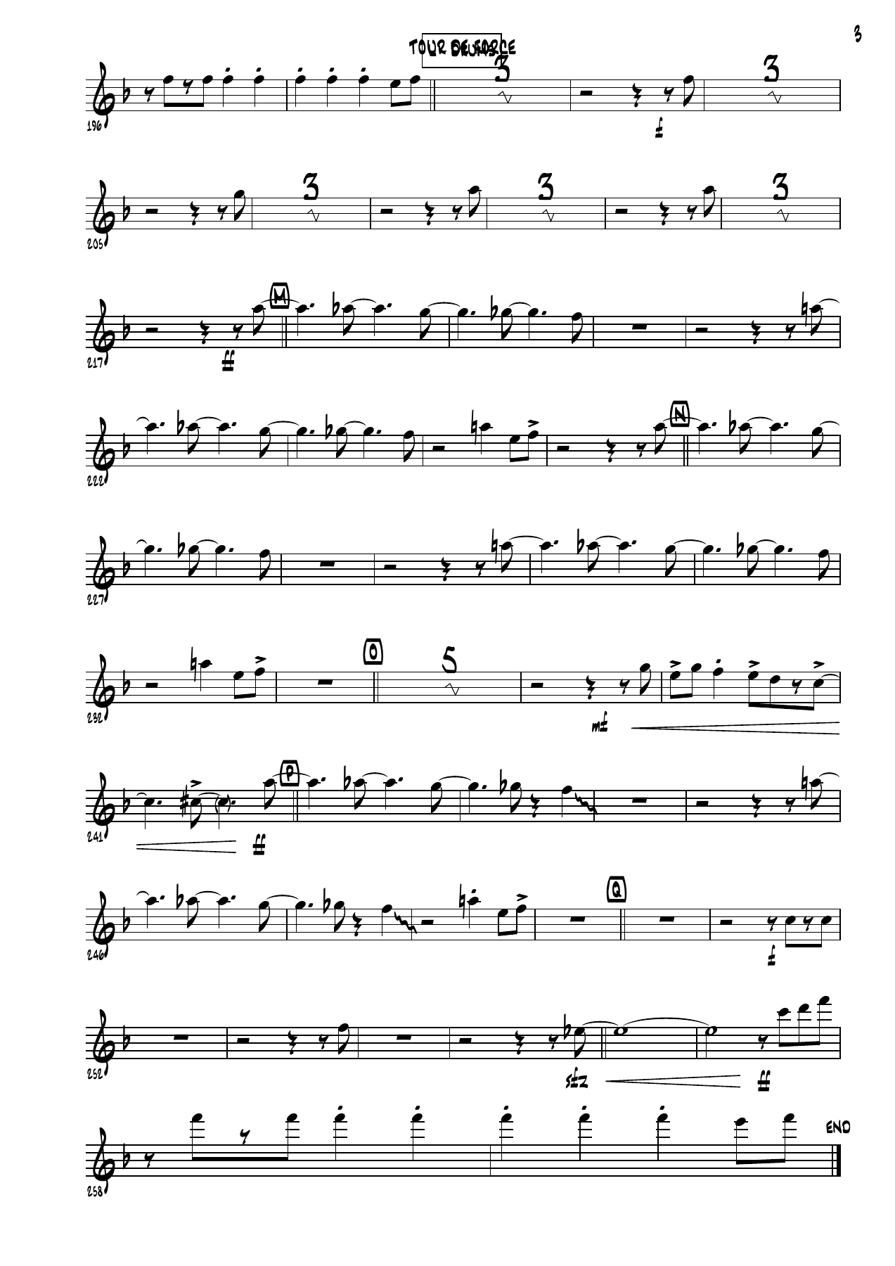 TourDeForce - Trumpet in Bb — page 3