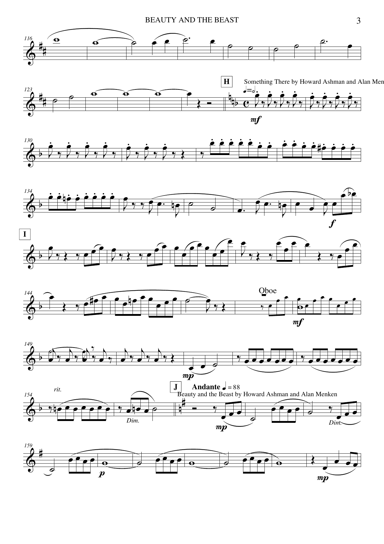 Clarinet in Bb — page 3
