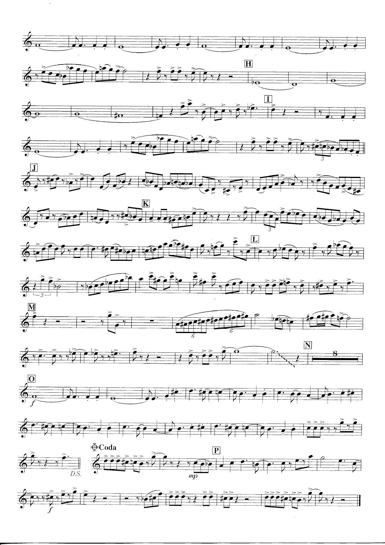 At the Mambo Inn — 2nd Clarinet in Bb — page 2