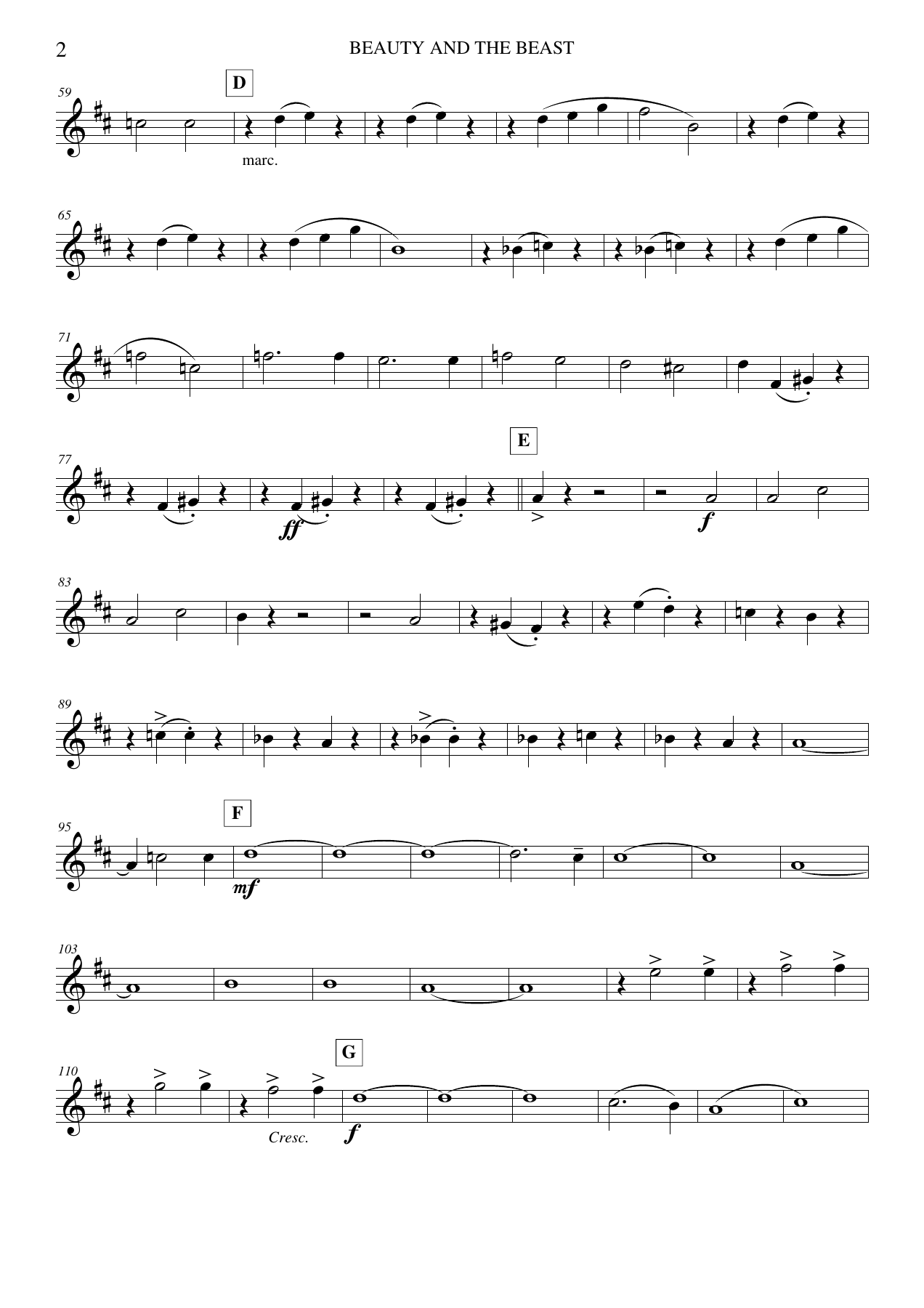 Tenor Sax. — page 2