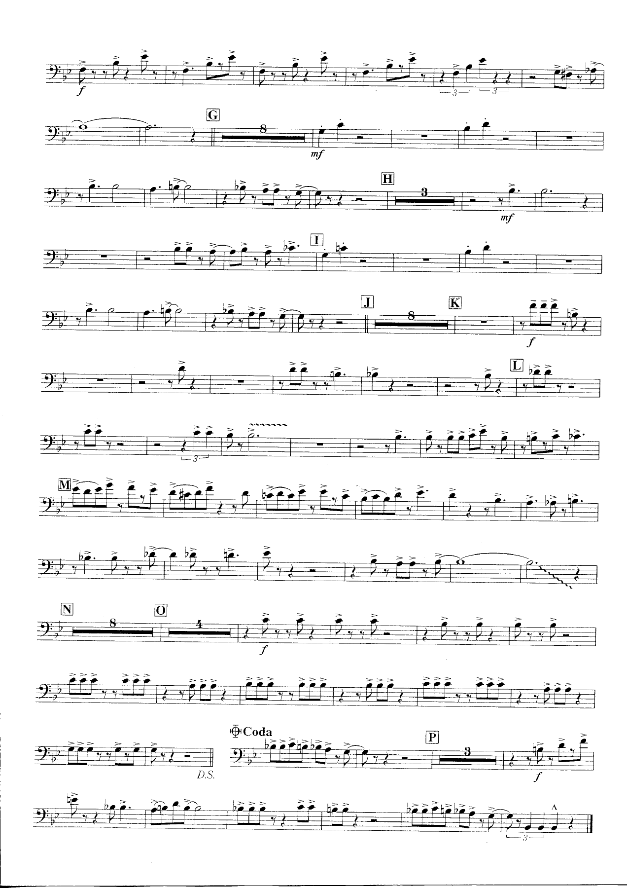At the Mambo Inn — 2nd Trombone — page 2