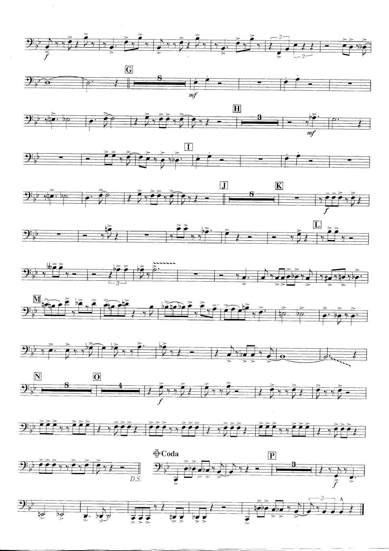 At the Mambo Inn — Bass Trombone — page 2
