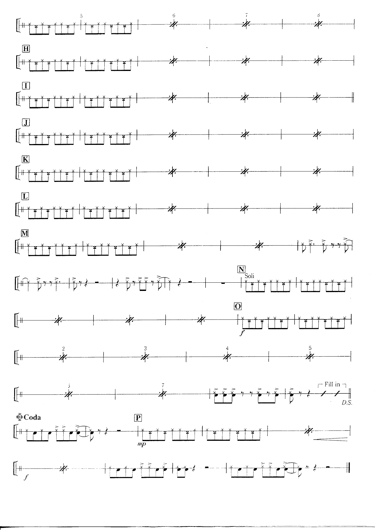At the Mambo Inn — Timbales — page 2
