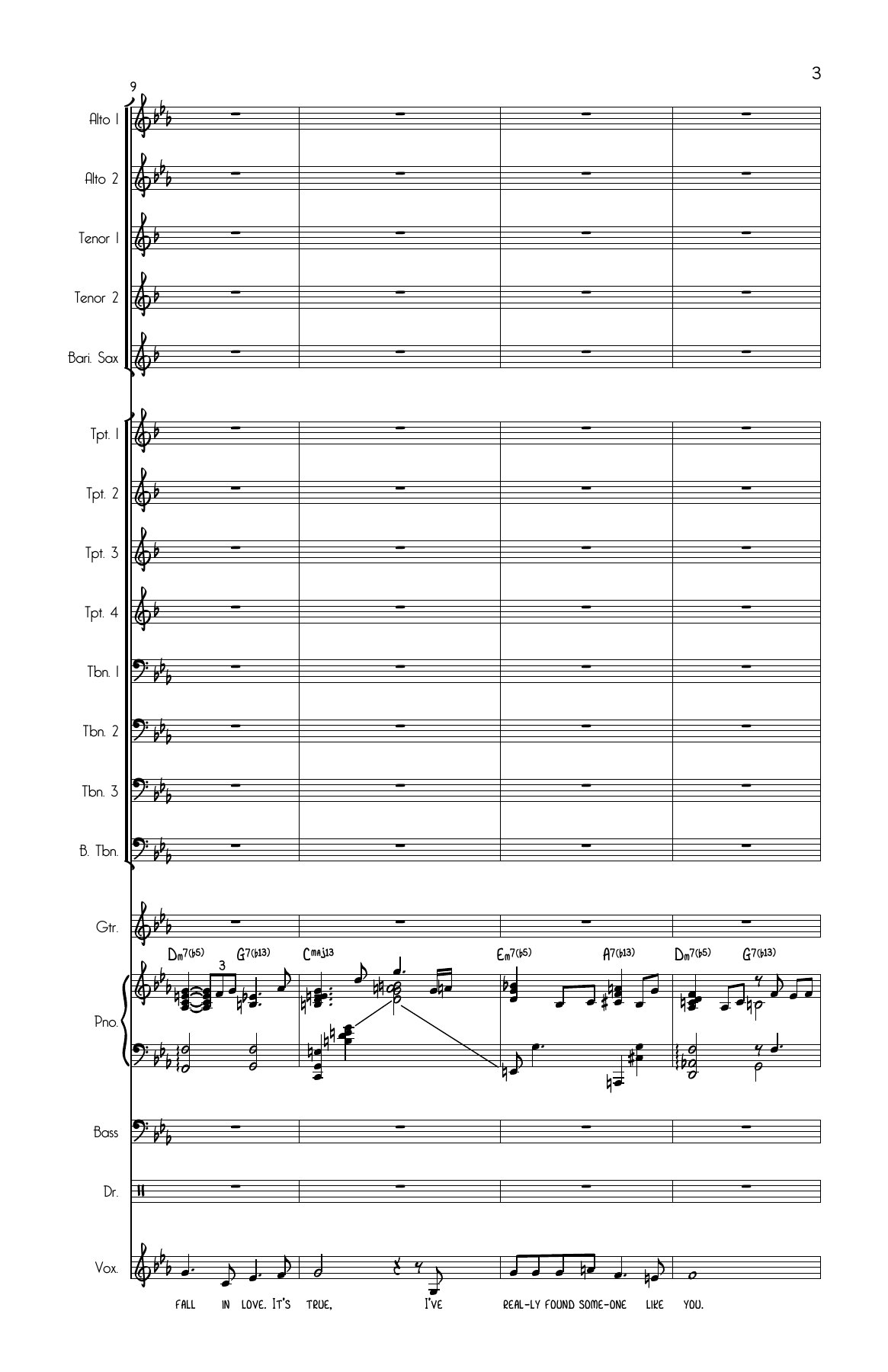 You And I Score — page 3
