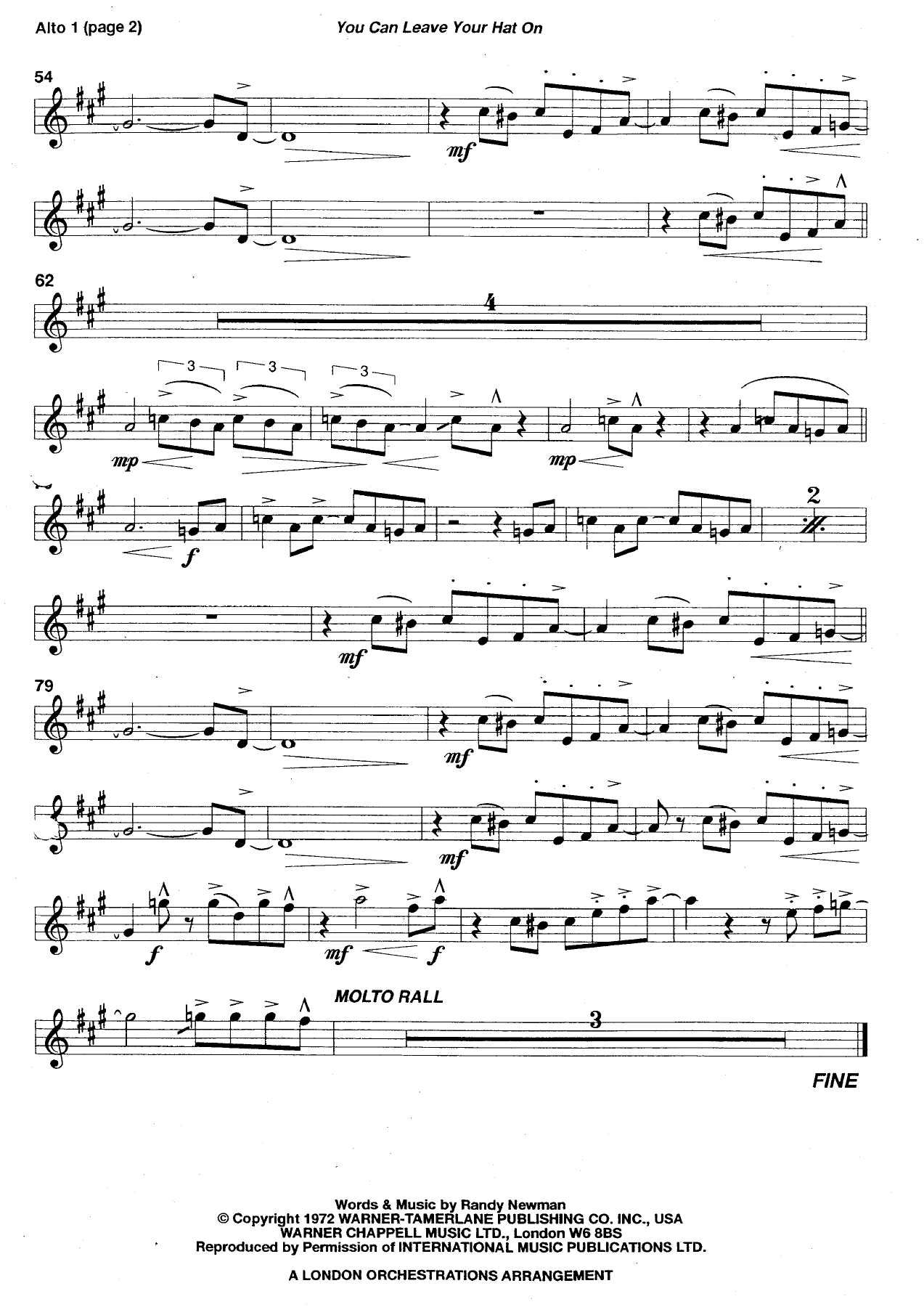 You can leave your hat on AS — page 2