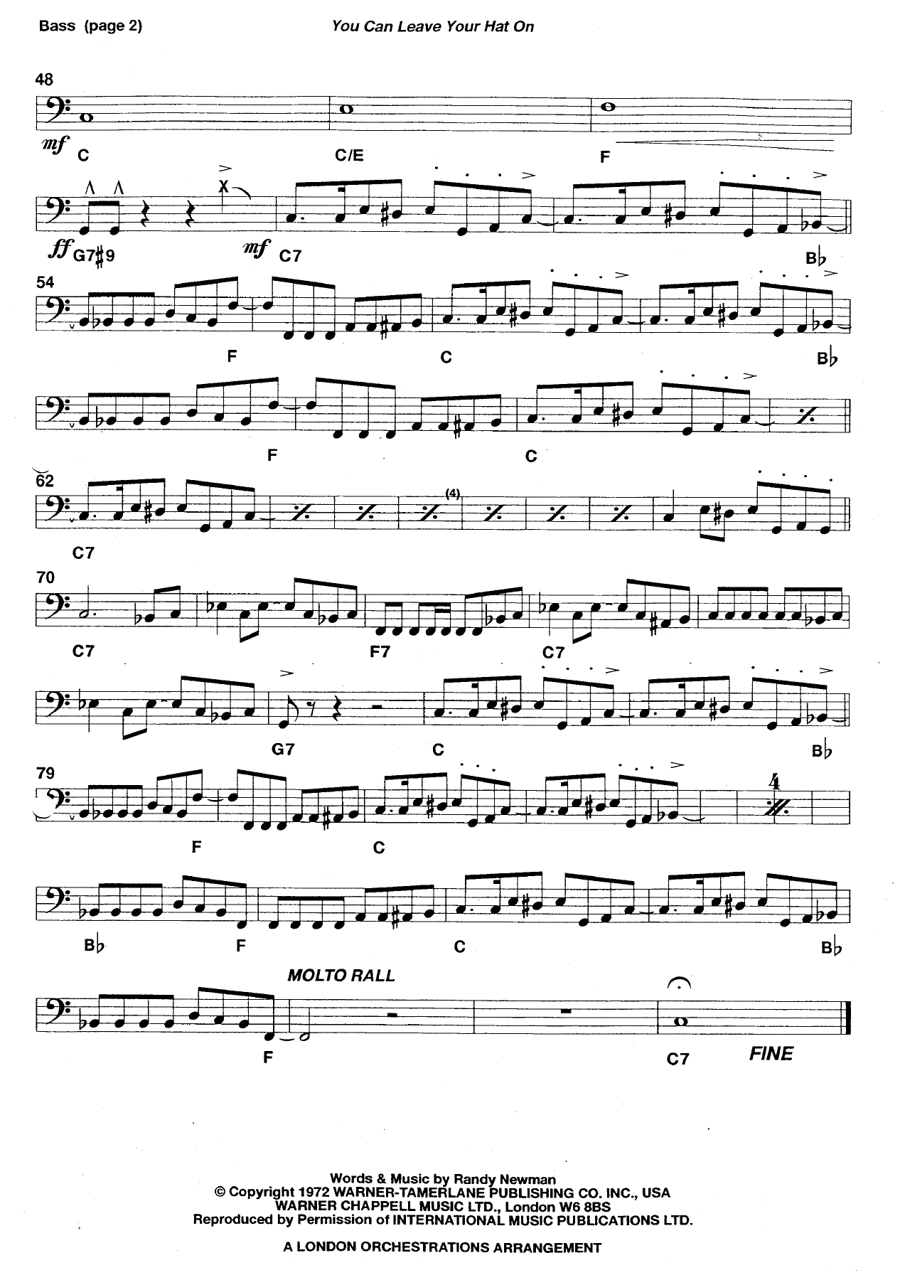 You can leave your hat on Bass — page 2