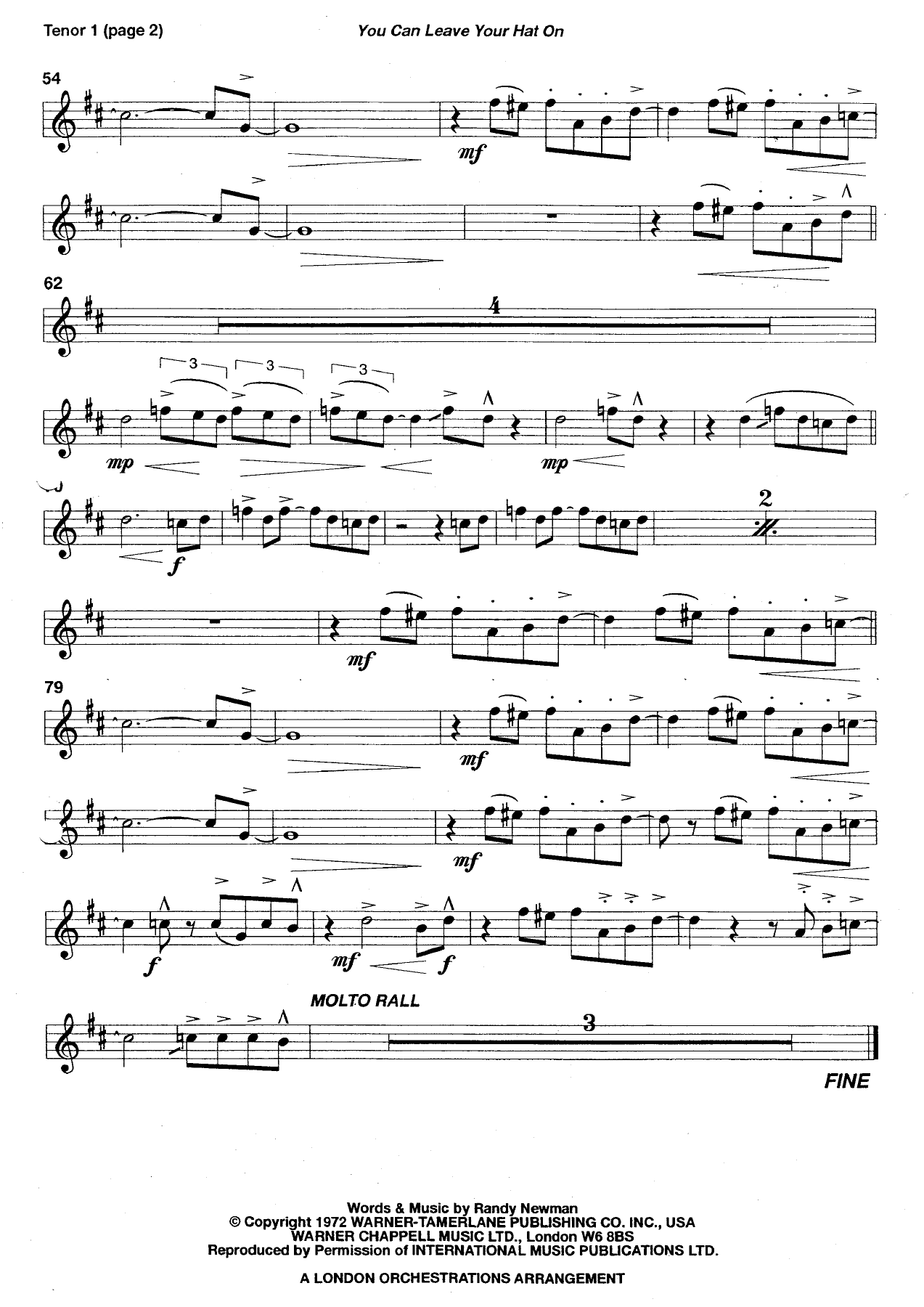 You can leave your hat on TS — page 2