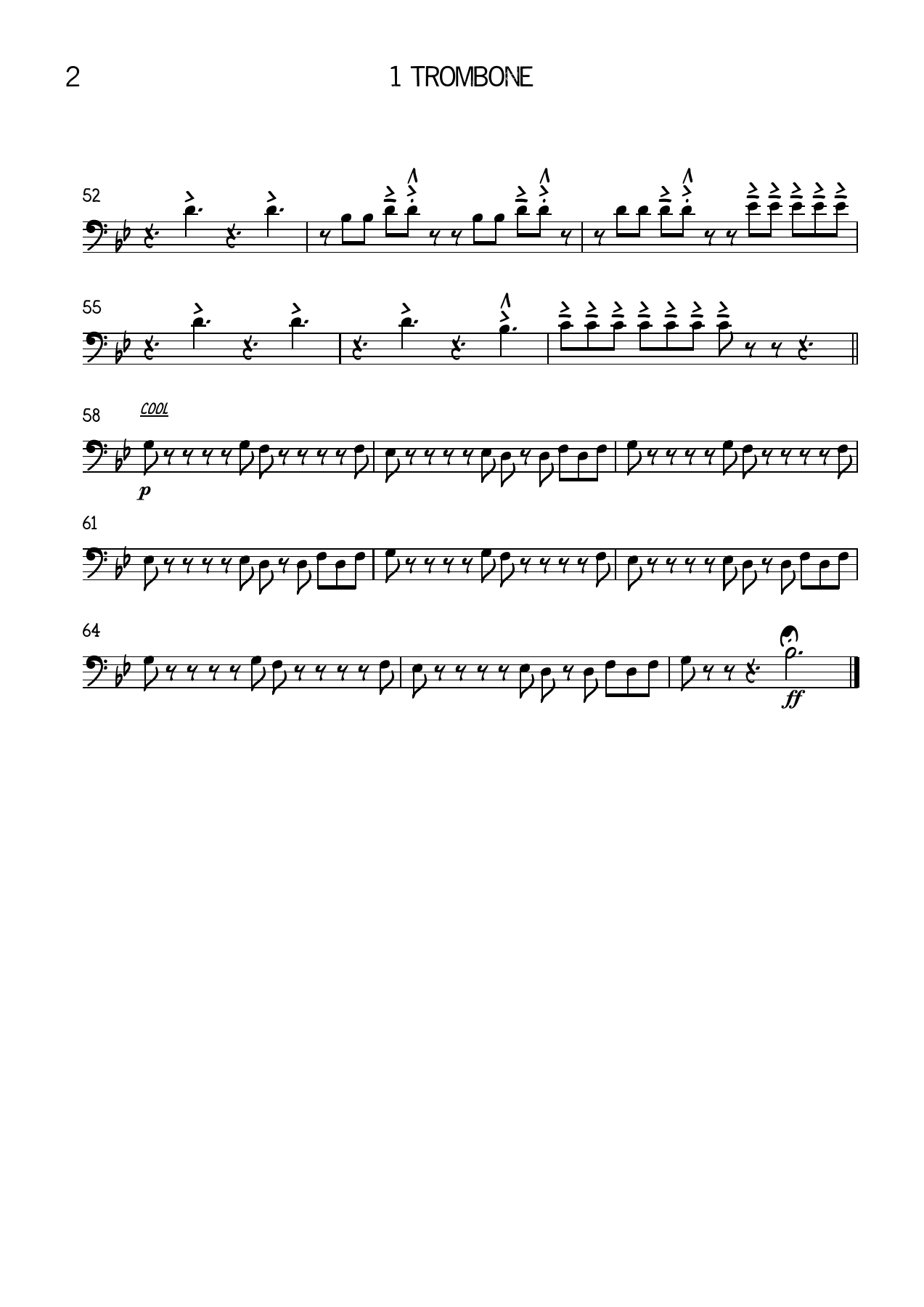 FEELING GOOD-Fm 1 Trombone — page 2