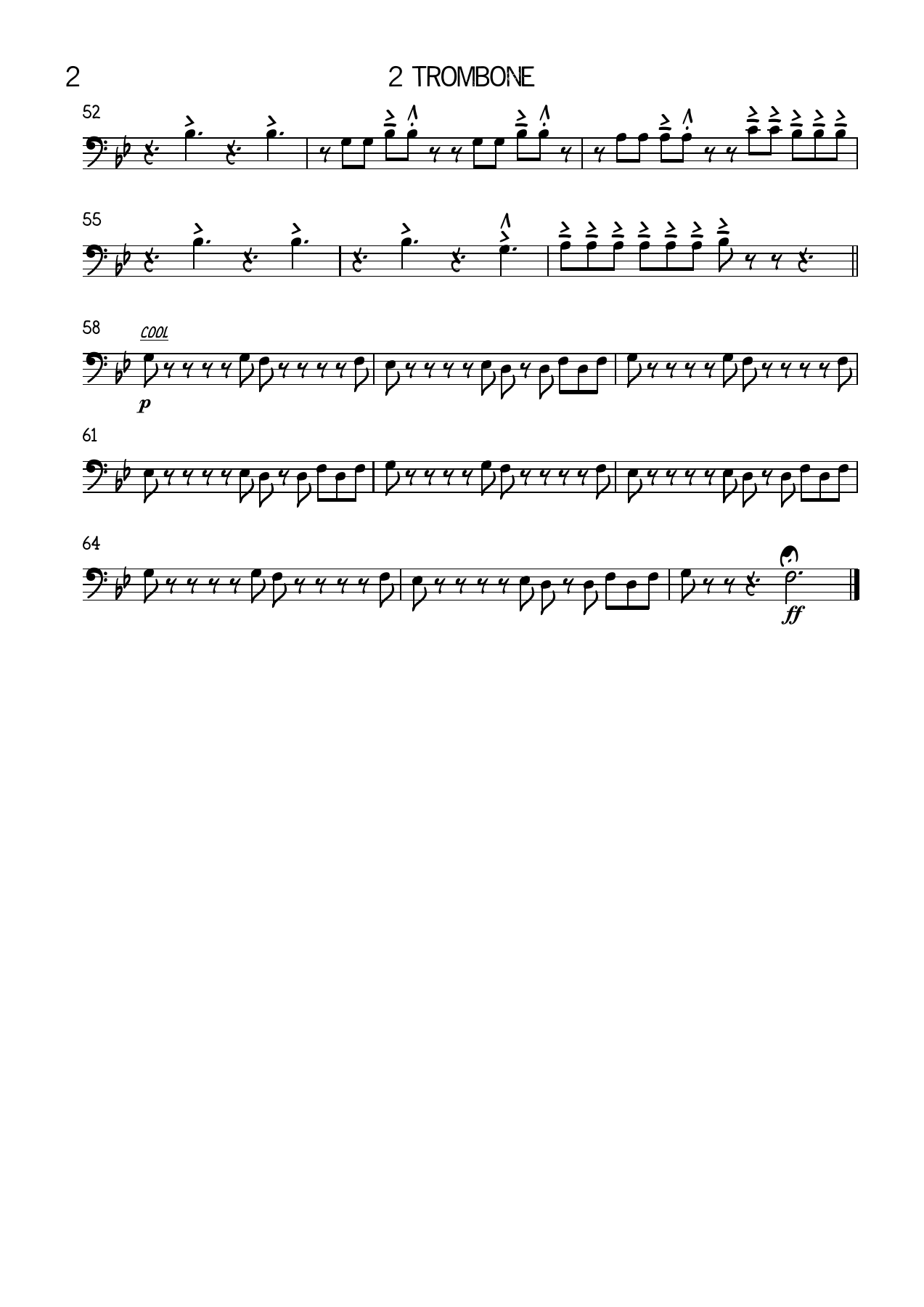 FEELING GOOD-Fm 2 Trombone — page 2