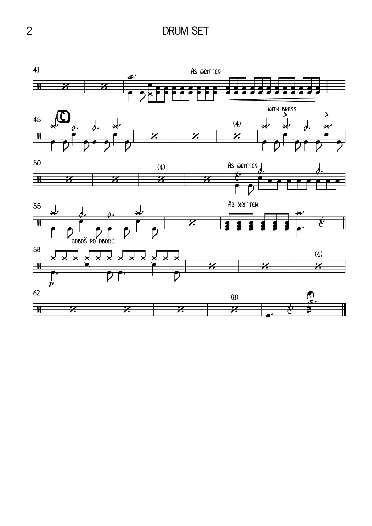 FEELING GOOD-Fm Drum Set — page 2