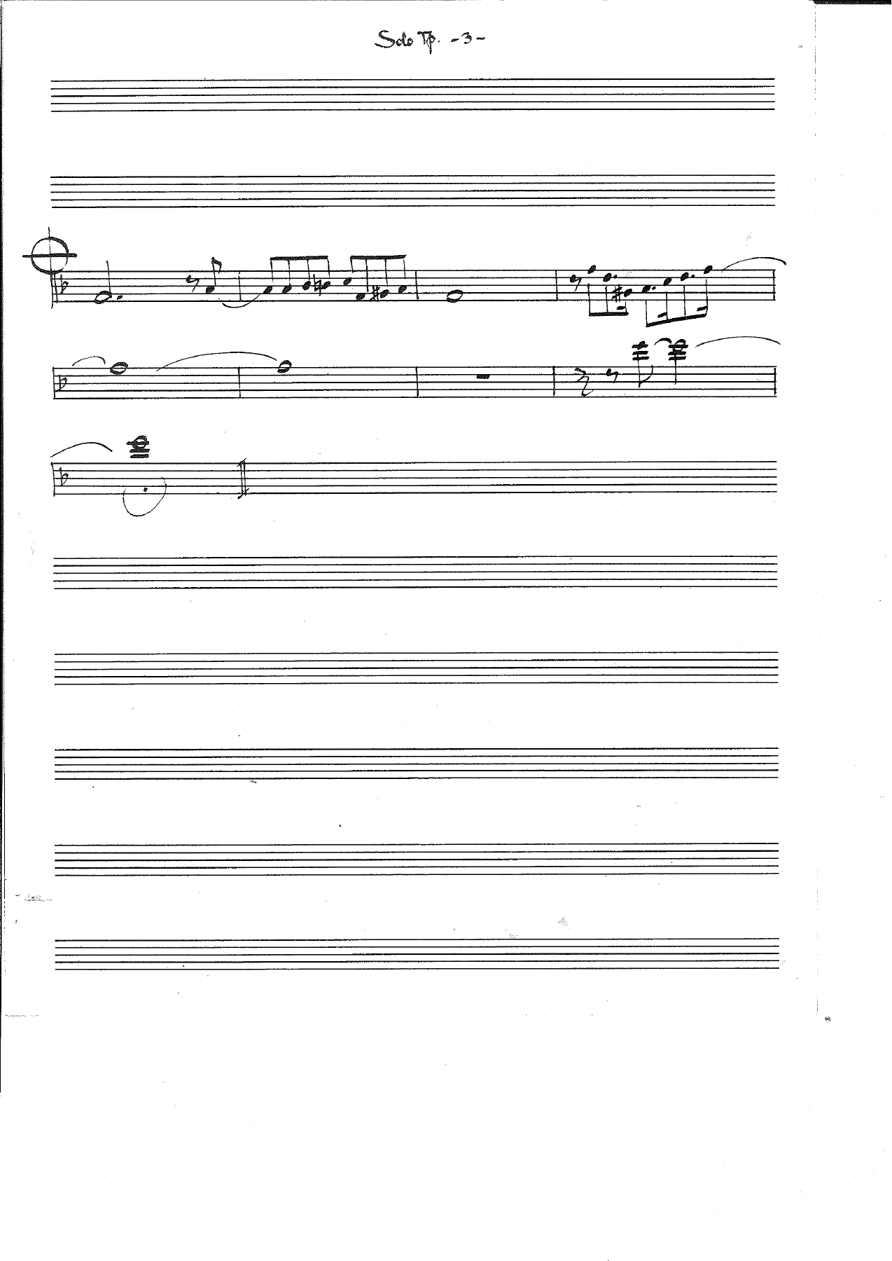 Don't get around much anymore Bone solo — page 3