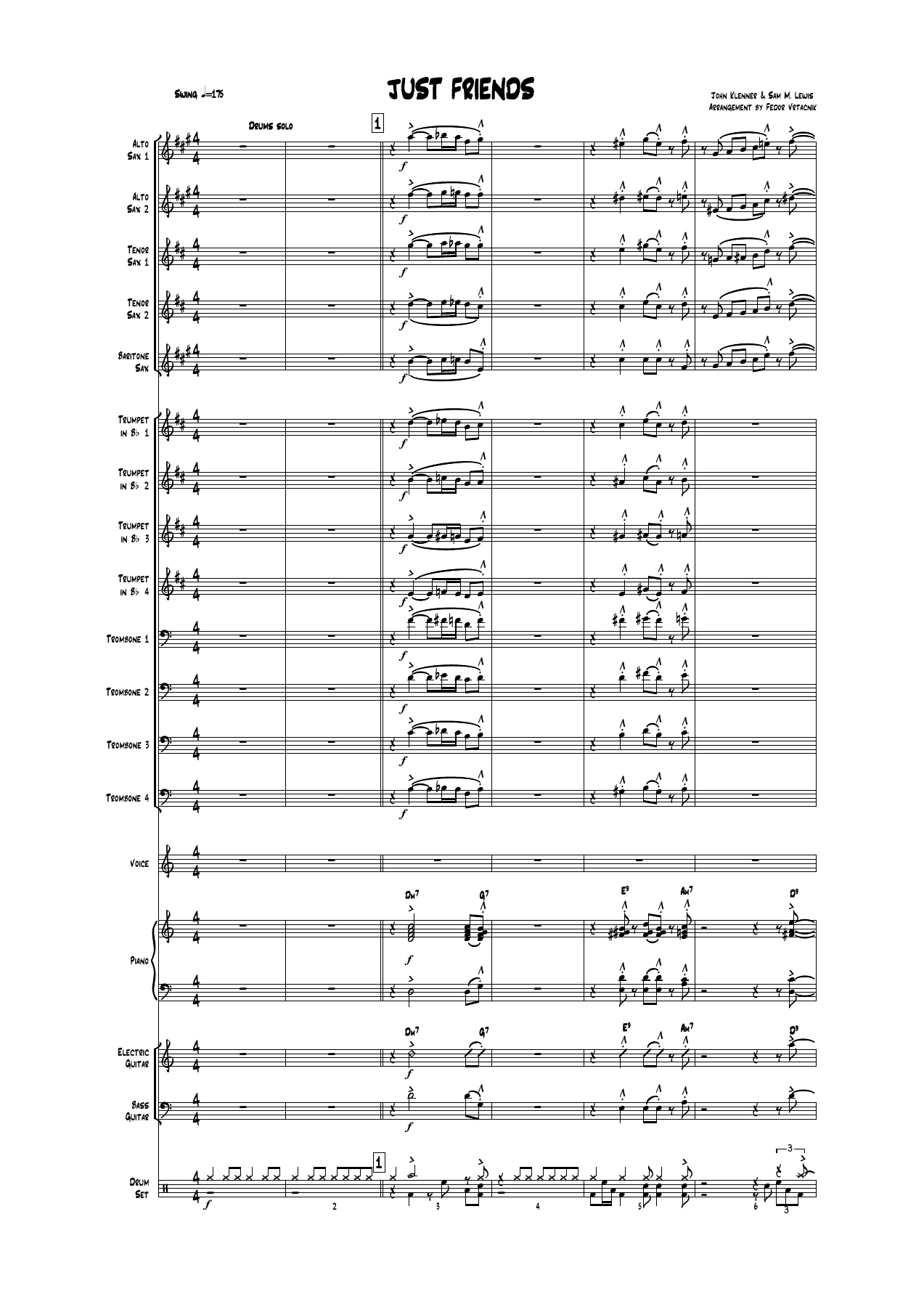 JUST FRIENDS -Cmajor.pdf conductor — page 2