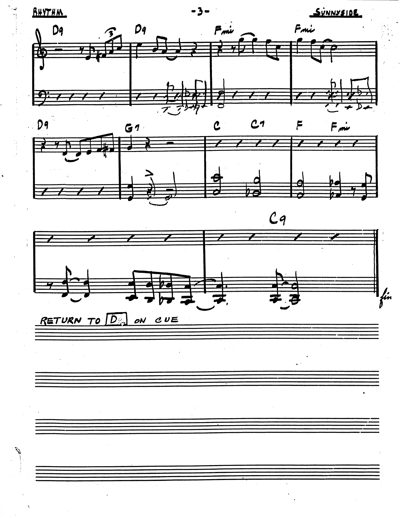 Rhythm 2 bass sunny side — page 3