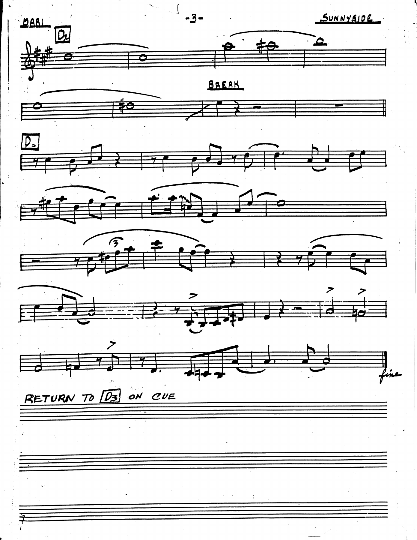 Sax 5 bary sunny side — page 3
